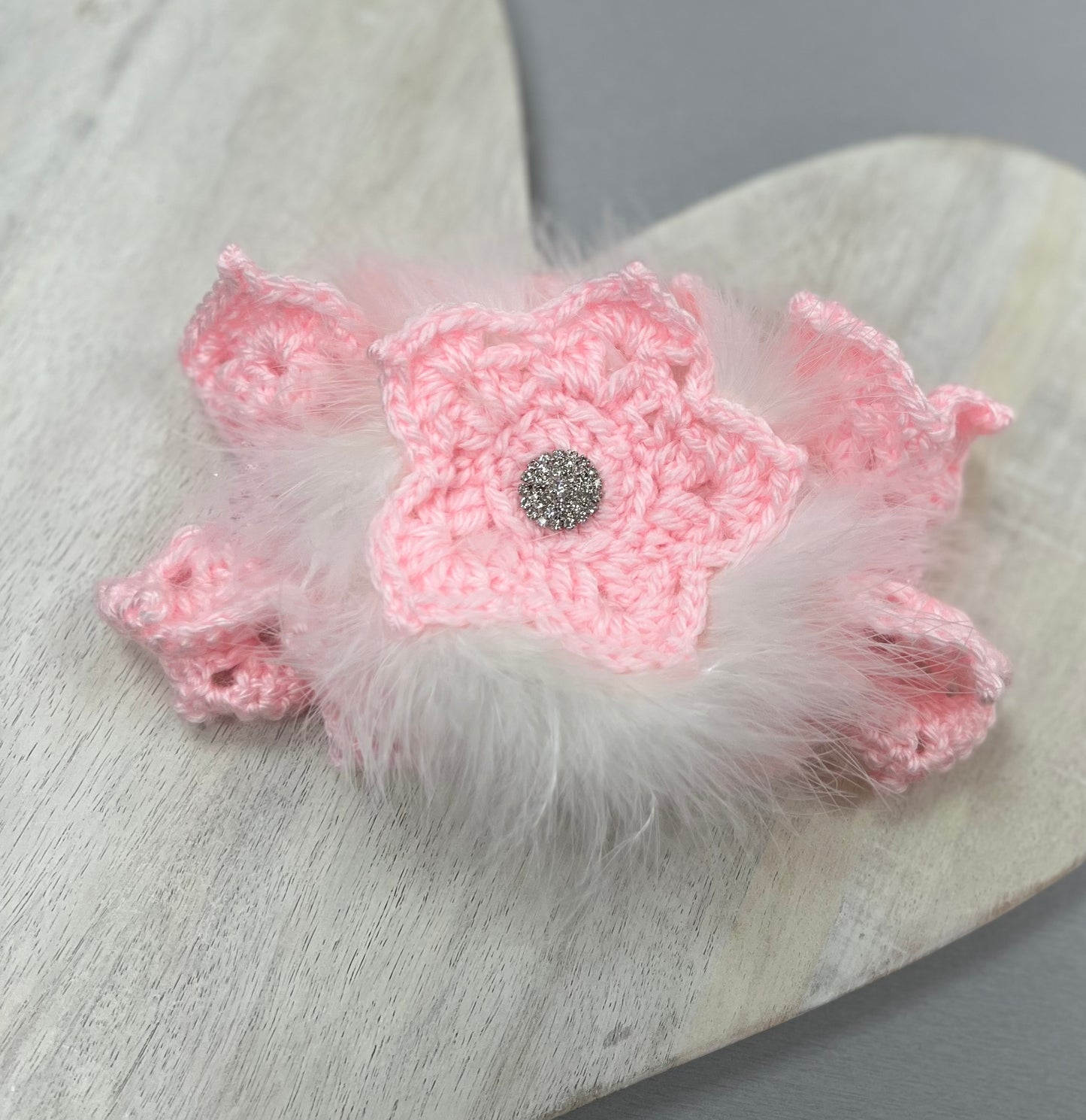 Hand crochet headbands