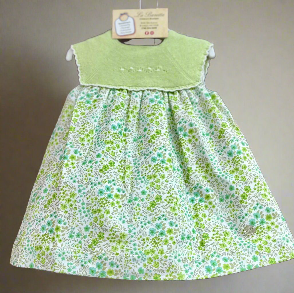 047-30229 lime green dress by Martin Aranda