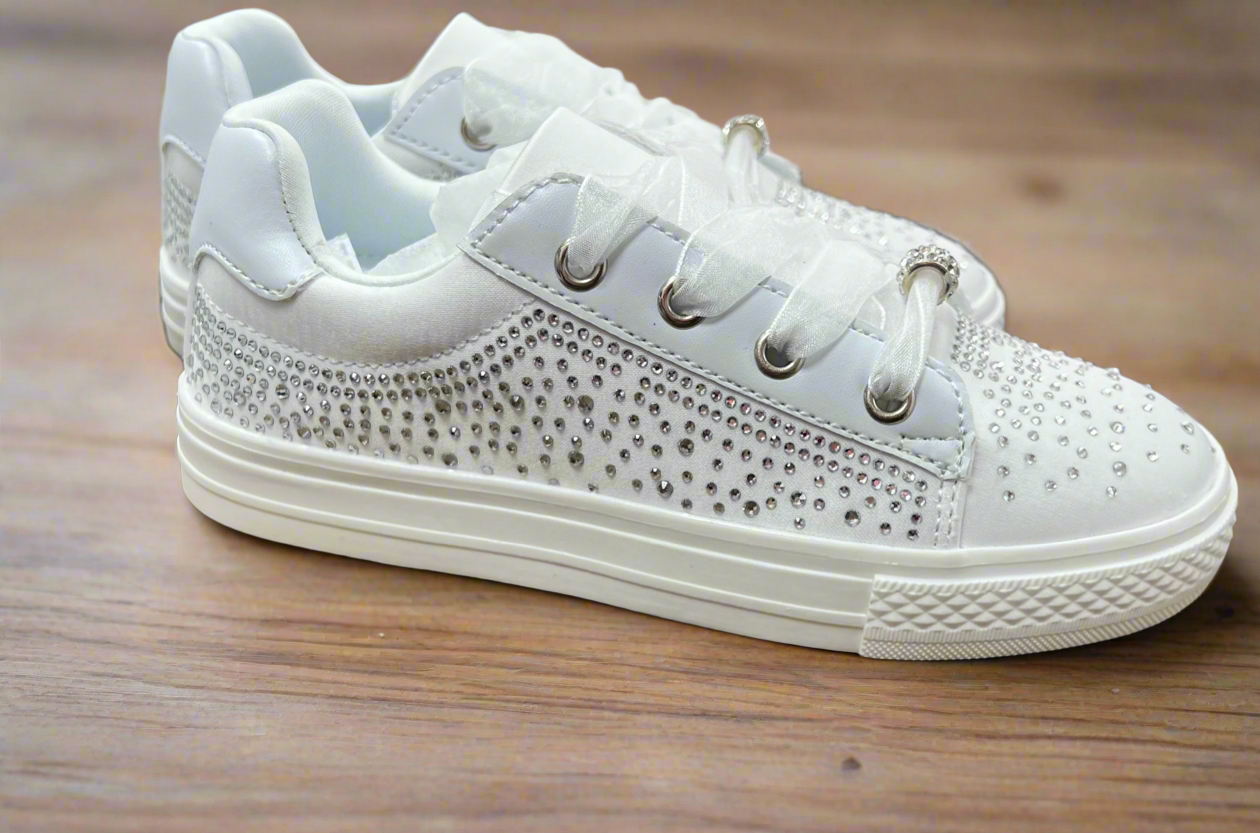 Sparkles communion sneakers