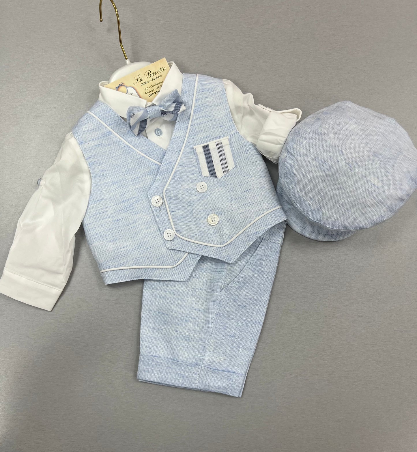 Bimbalo 3pc Boys Shorts Set | La Bavetta Children's Boutique | NY