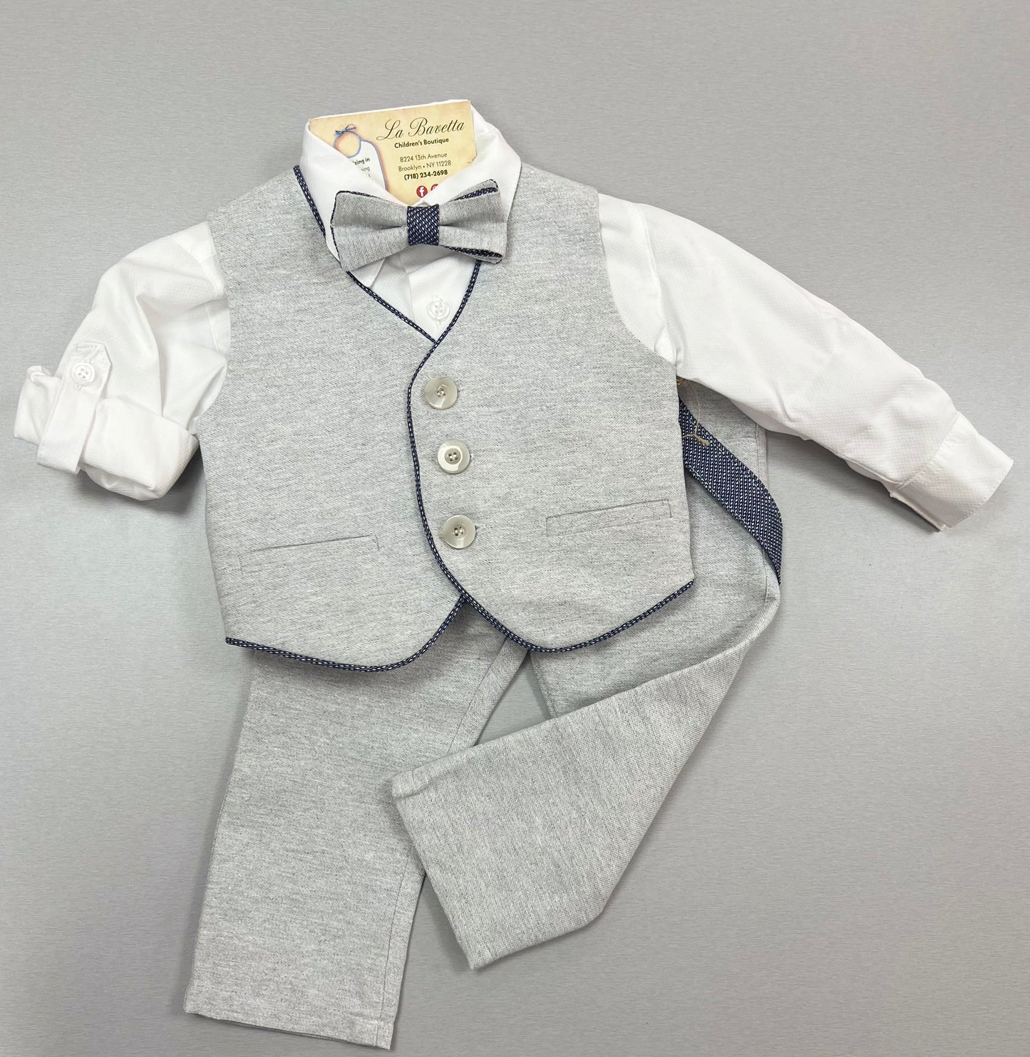 Dolce Bambini boys vest pants outfit 2512