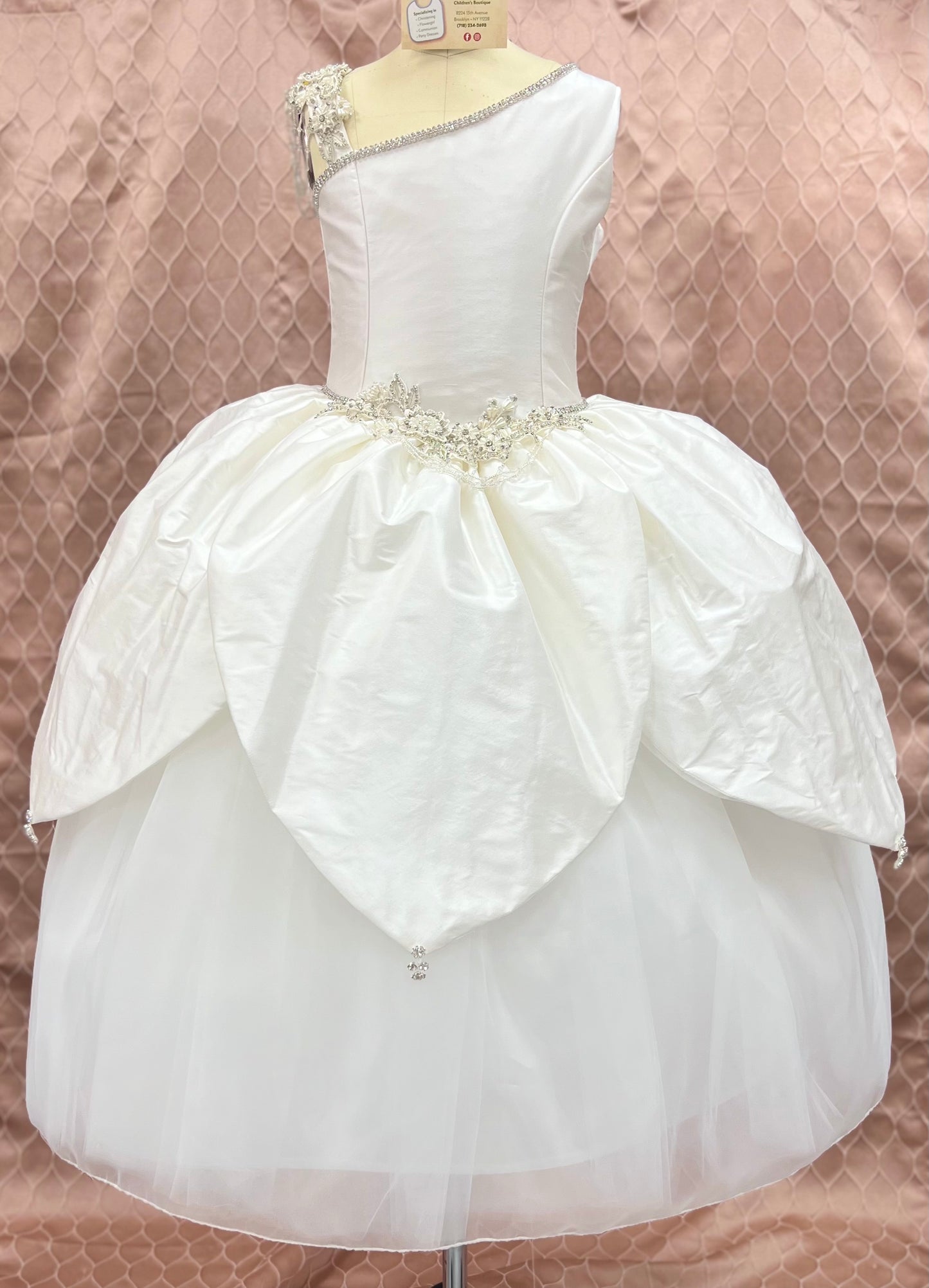 Christie Helene Gisella couture Communion Dress | La Bavetta | NYC