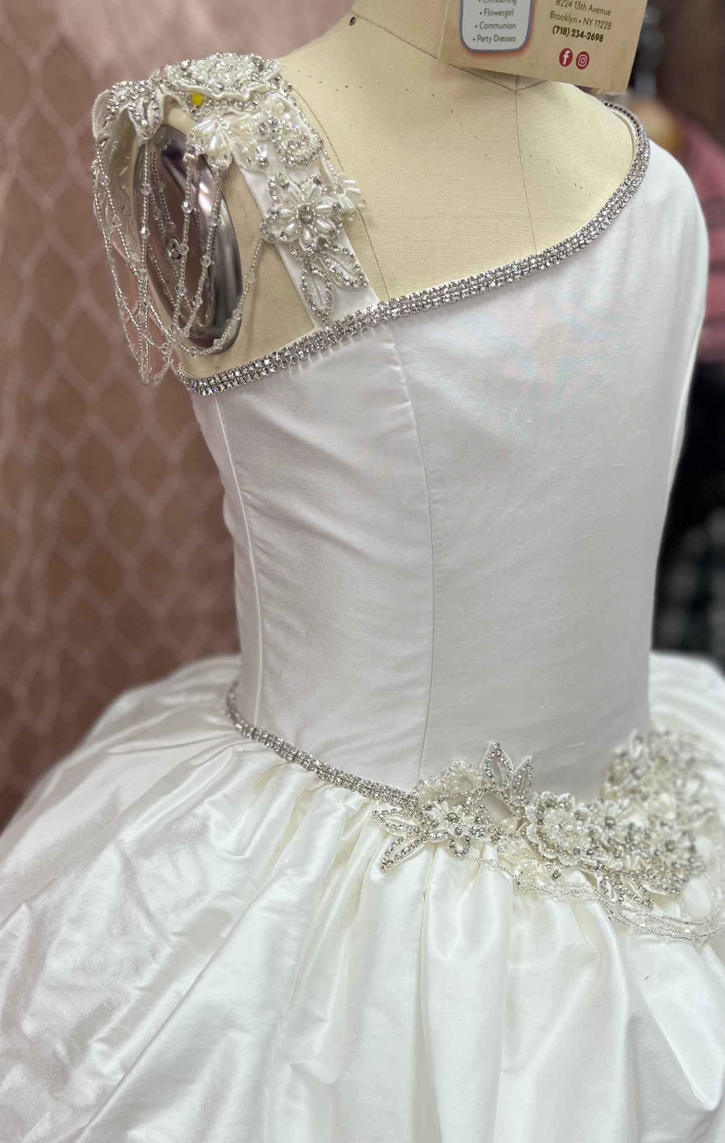 Christie Helene Gisella couture Communion Dress | La Bavetta | NYC