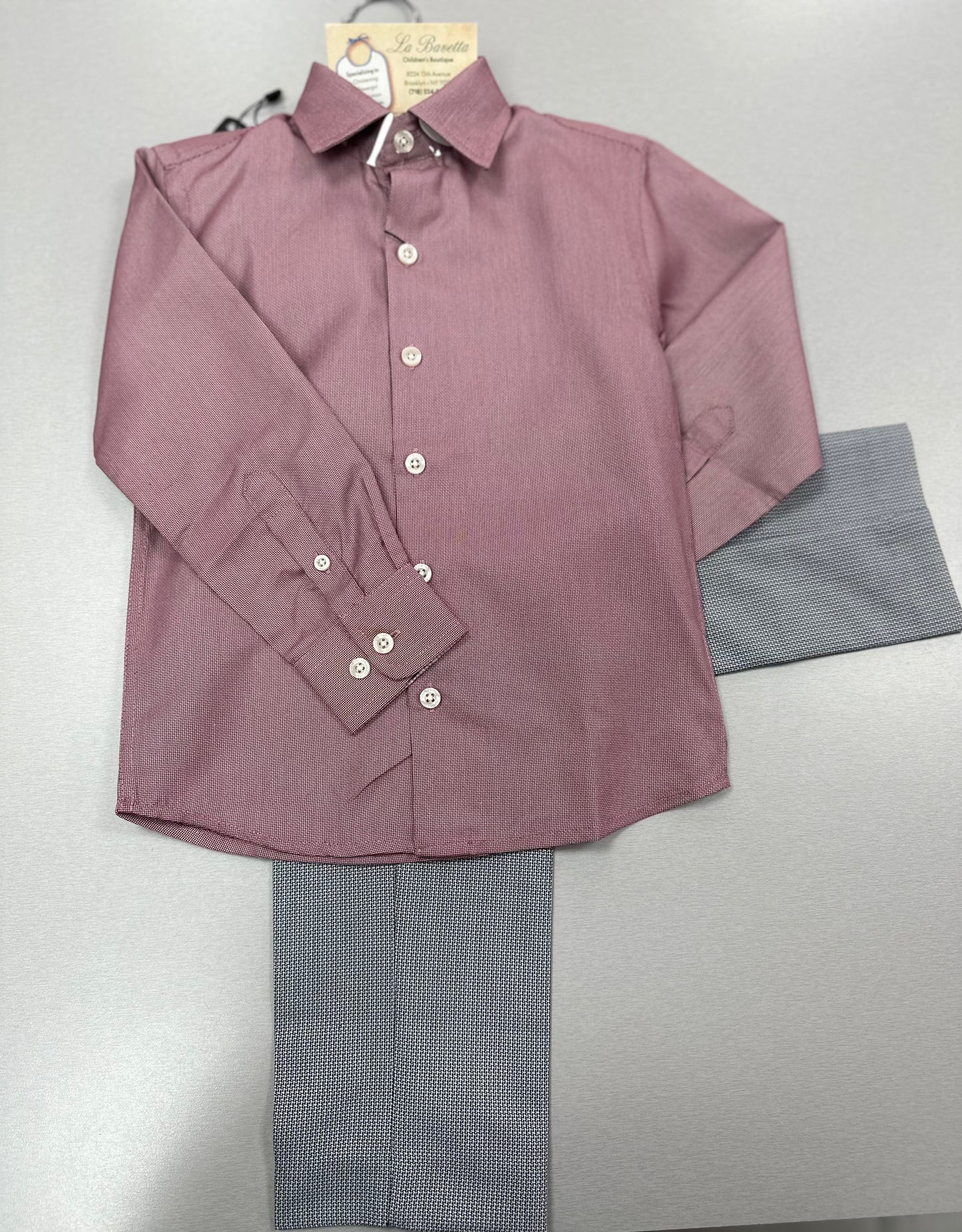 5664 Button Down shirt & Pants