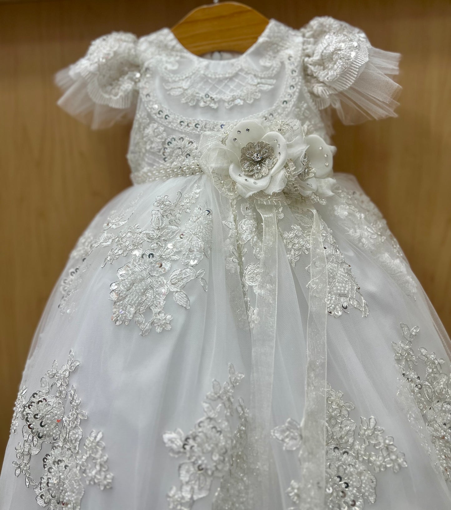 Mia christening couture Dress
