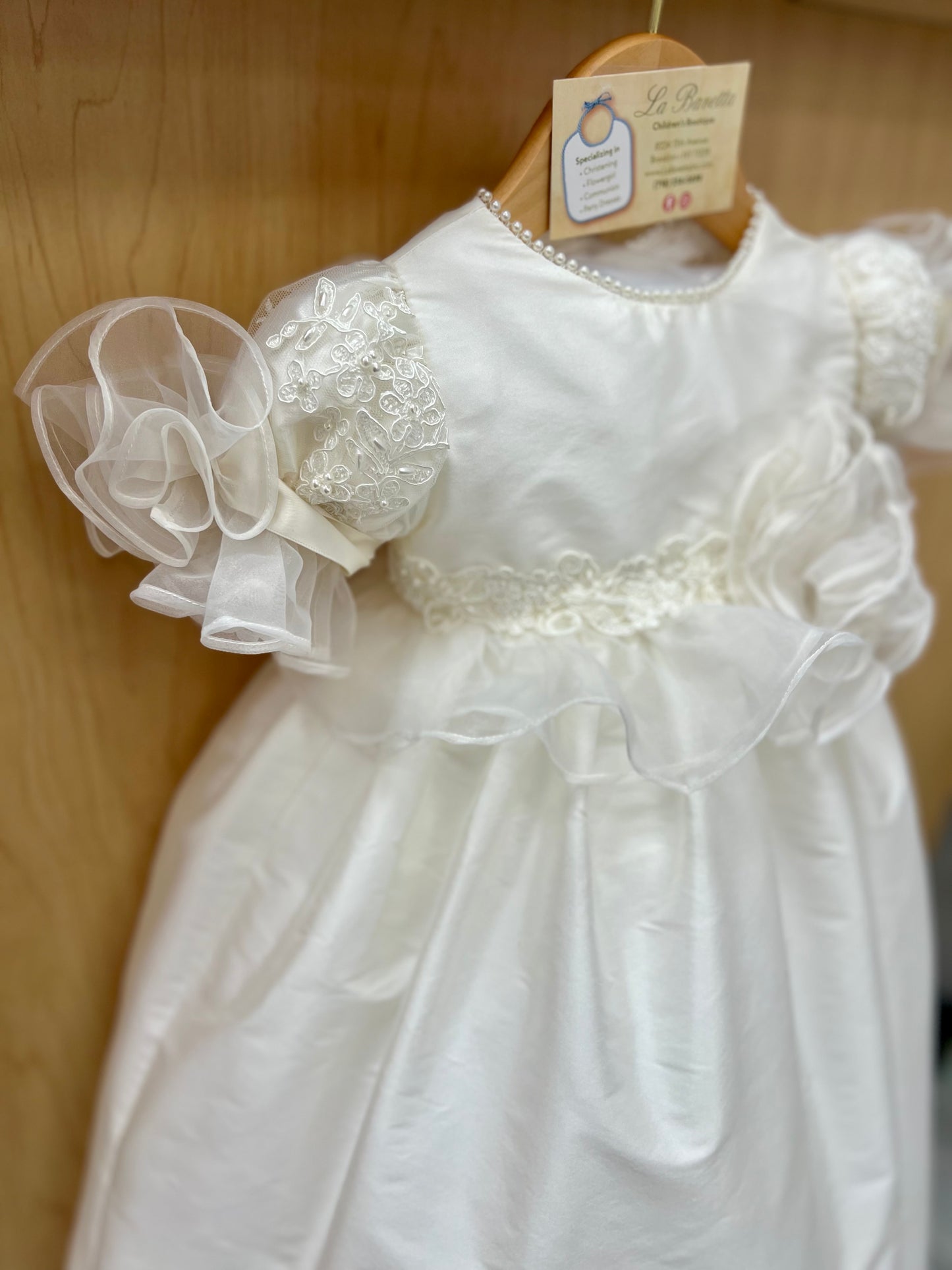 Piccolo Bacio Anna Baptism Dress