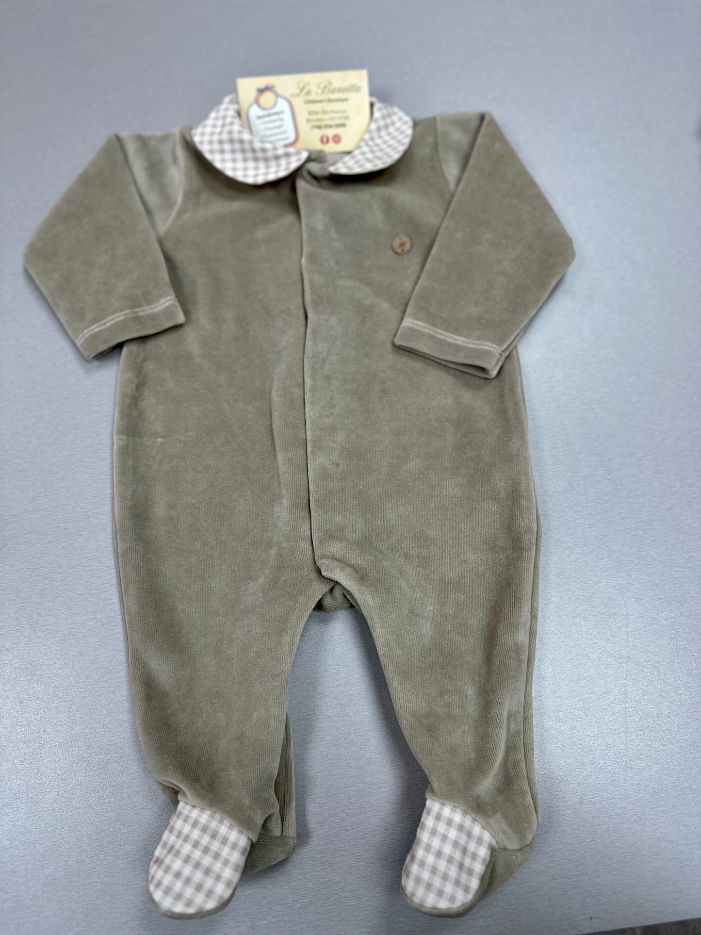 Velour Romper 003-26217