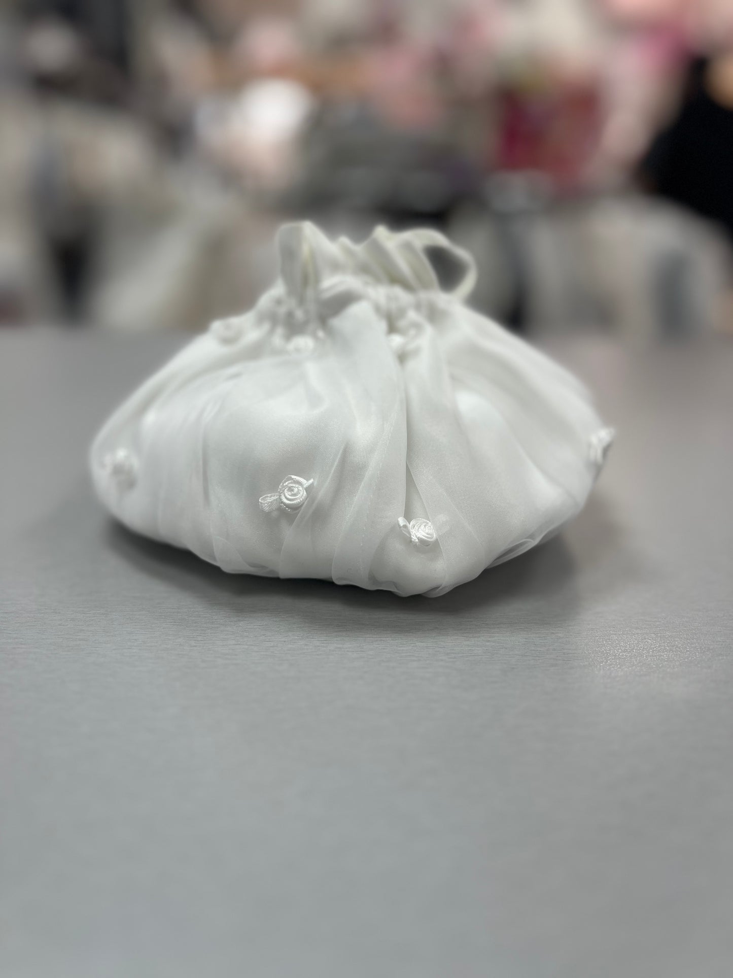 White communion purse | Communion Accessories | La Bavetta NYC