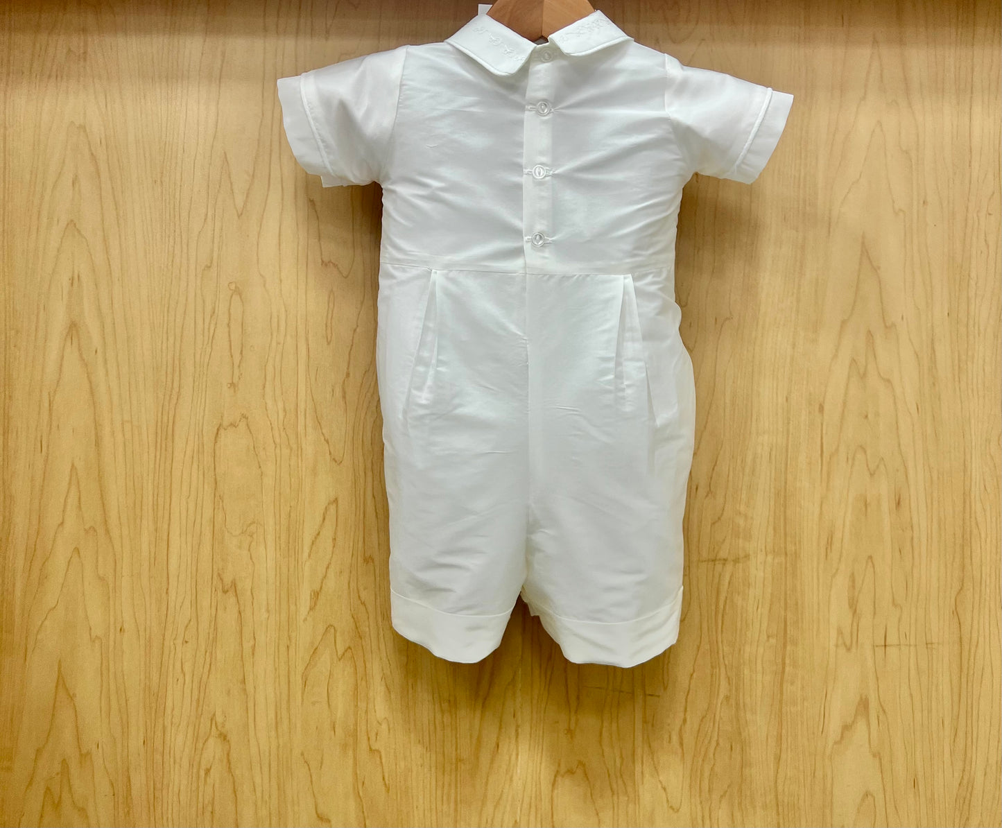 Robert shorts christening suit
