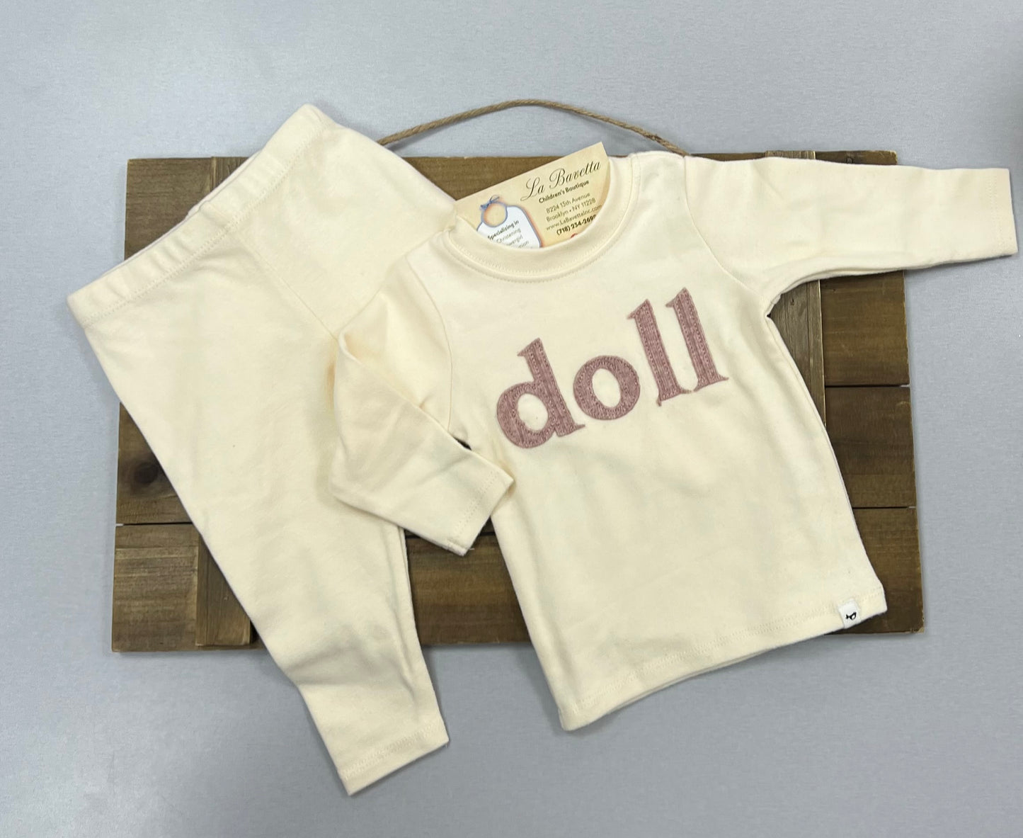 Oh Baby! 2pc Doll pants set