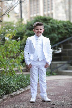 Michelina Bimbi Italian Matt silk Textured Boys Communion Suit