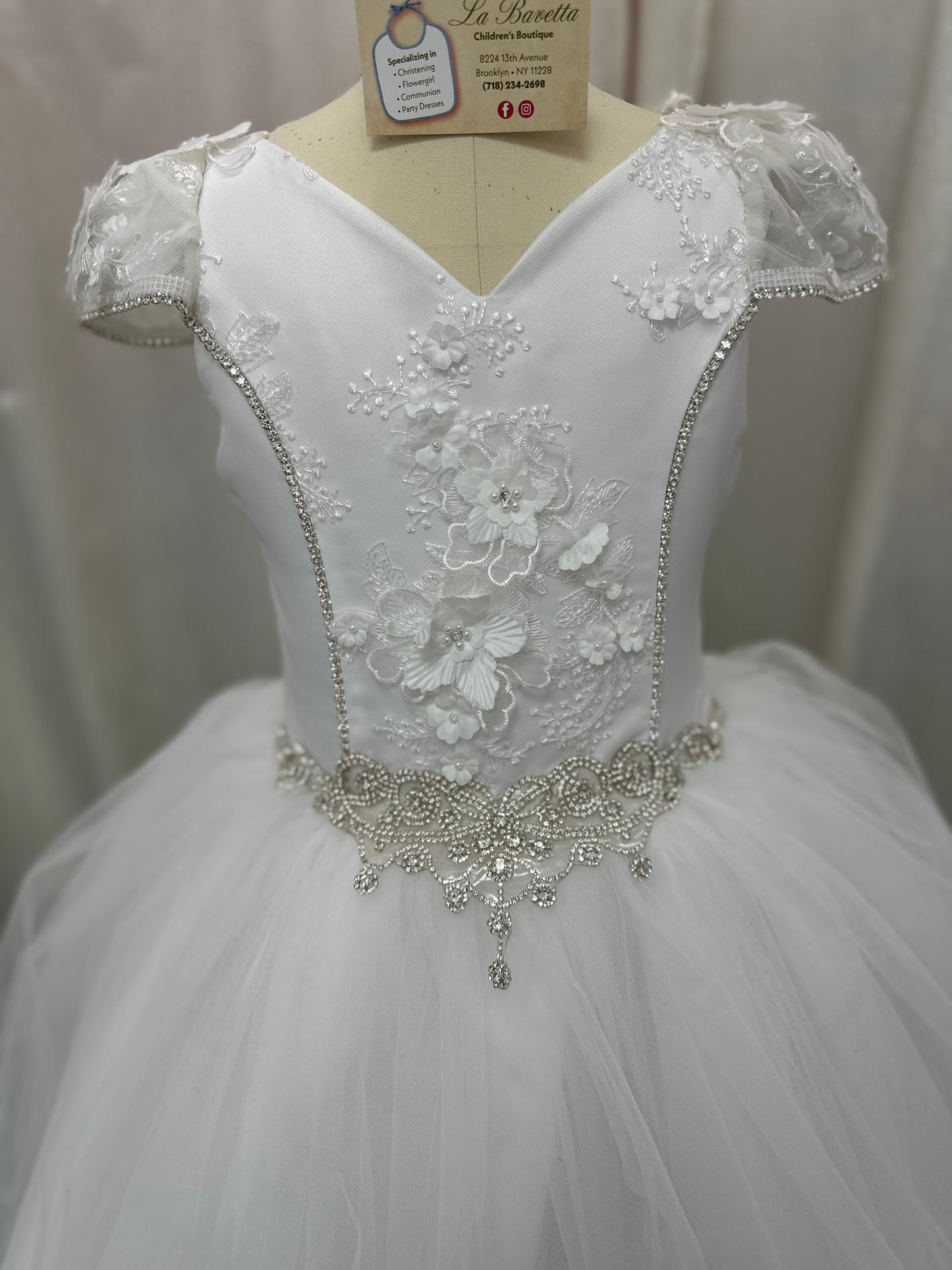 Grazia communion dress piccolo Bacio