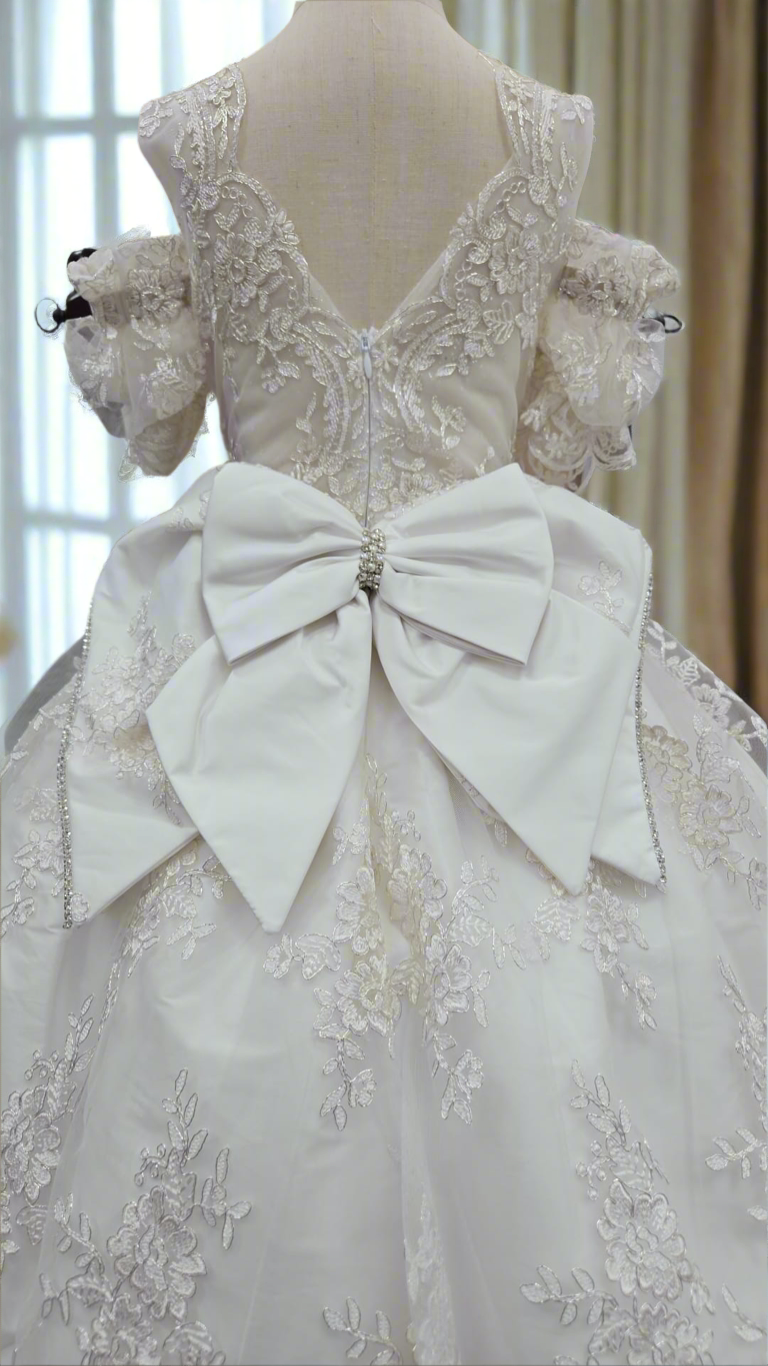 Marina custom couture communion Dress