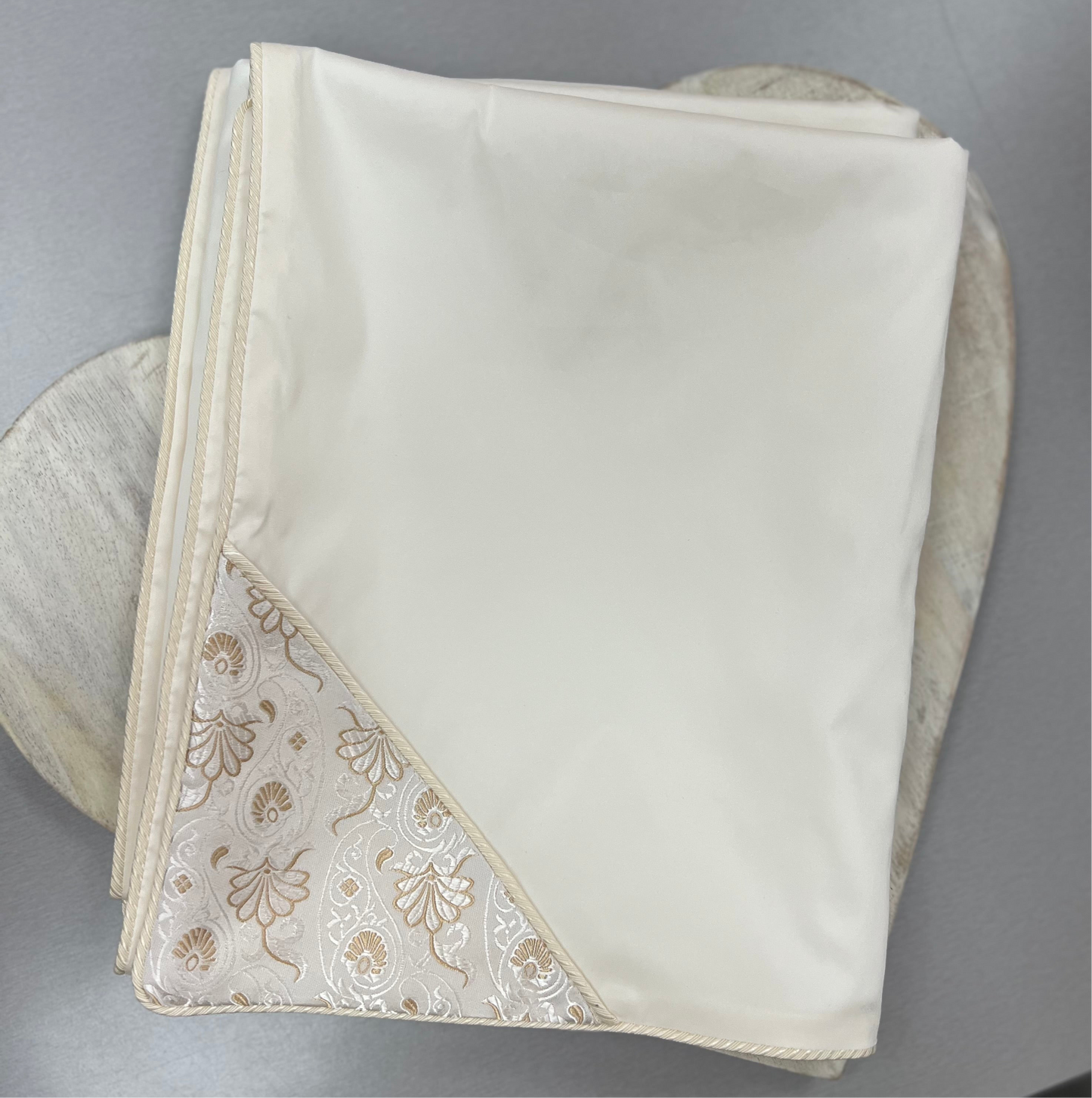 Piccolo Bacio - Alejandro Gold Brocade christening suit
