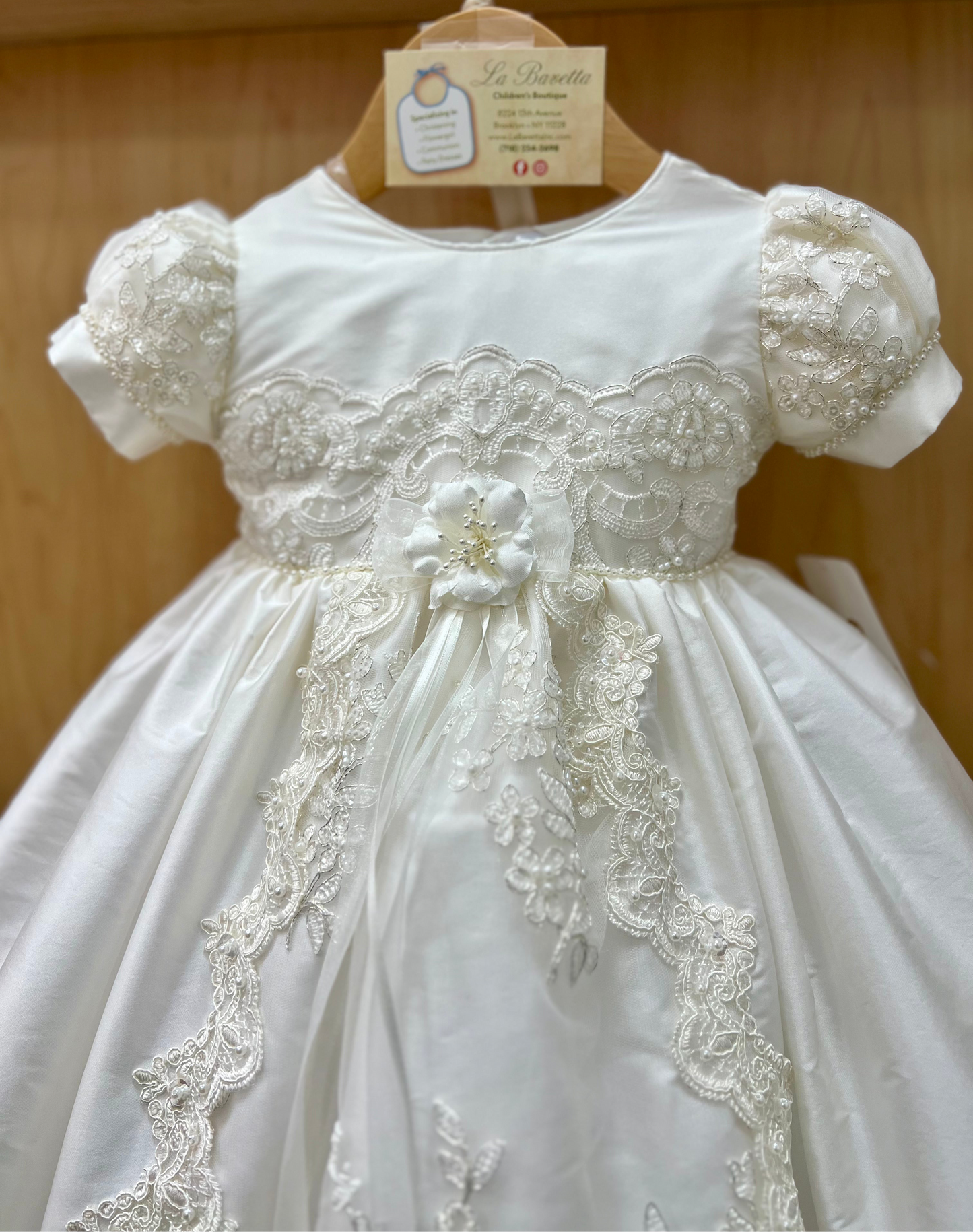 Carmela Christening Dress By Piccolo Bacio