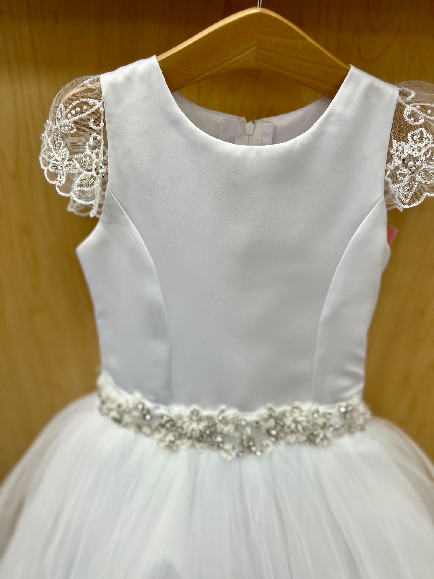 Bella Bow communion Dress kate