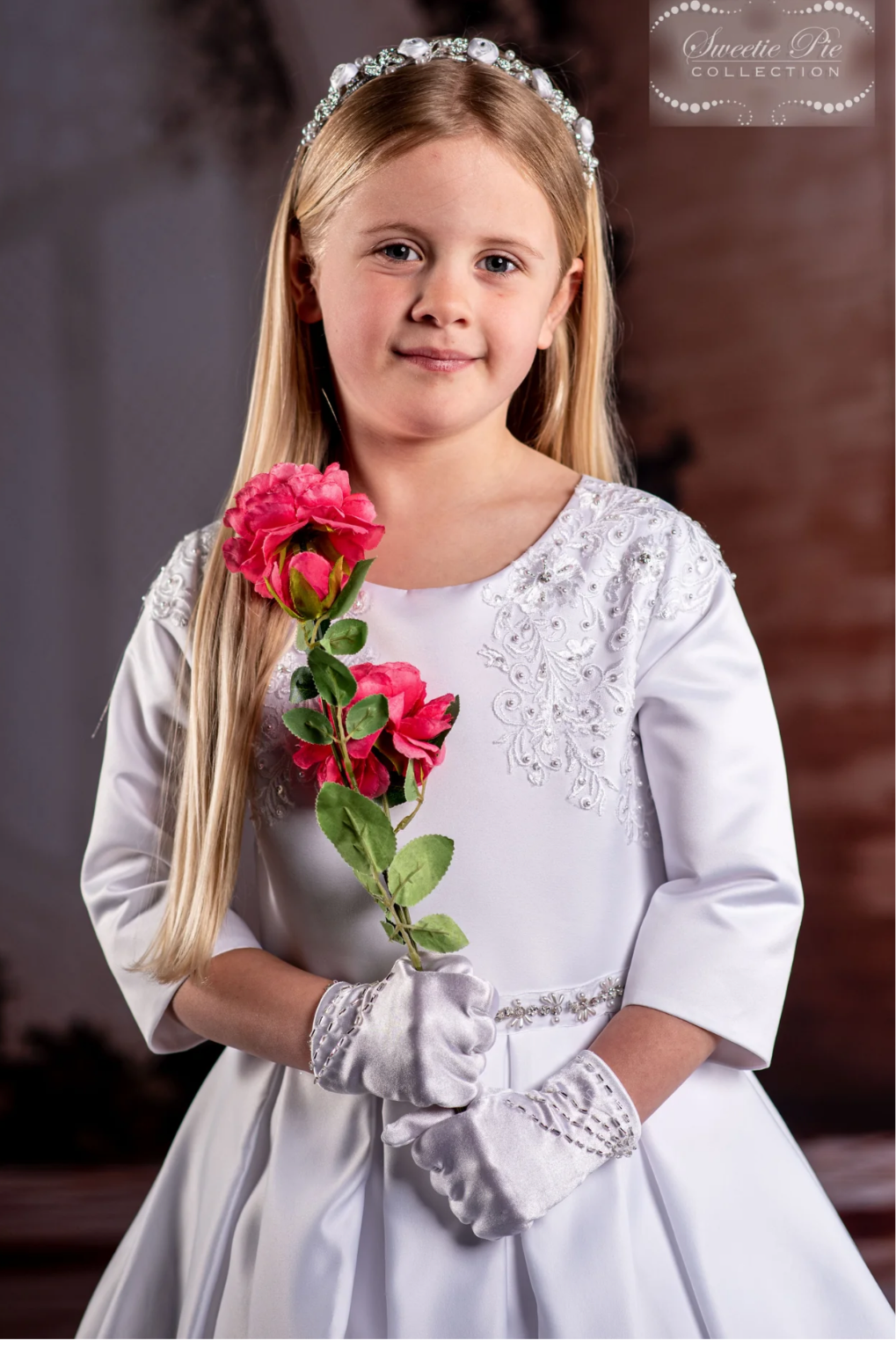 4076 Sweetie Pie communion Dress