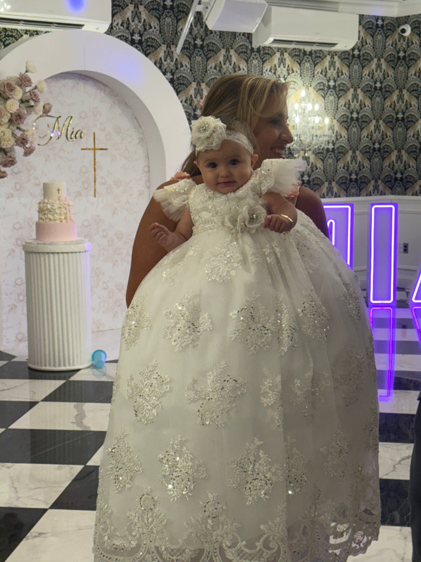 Mia christening couture Dress