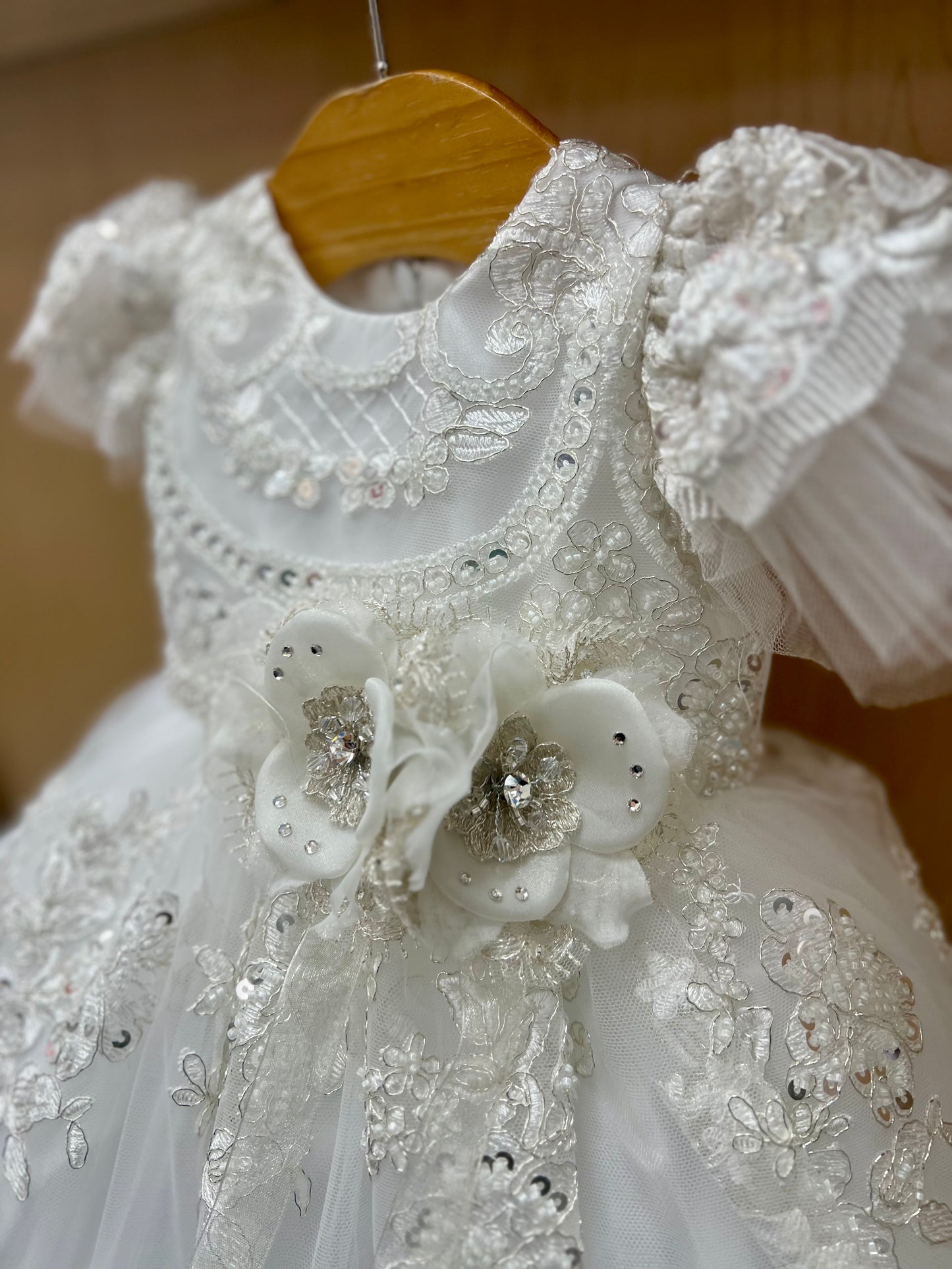 Mia christening couture Dress