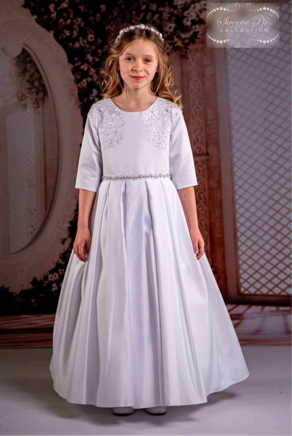 4076 Sweetie Pie communion Dress