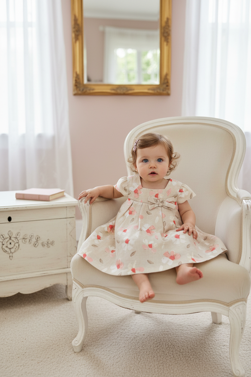 Baby Girl flower Print Dress