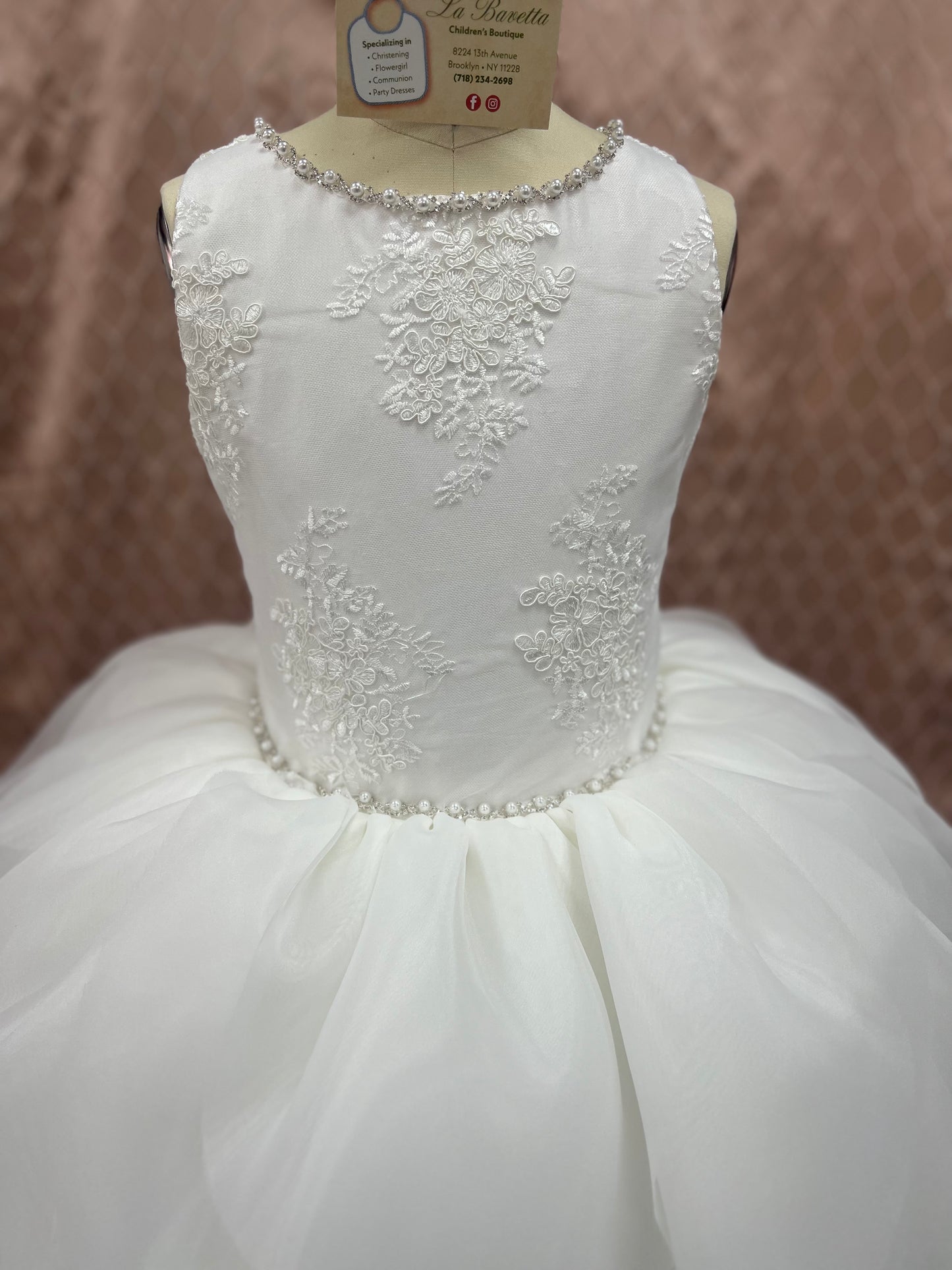 Tabitha communion Dress by Christie Helene