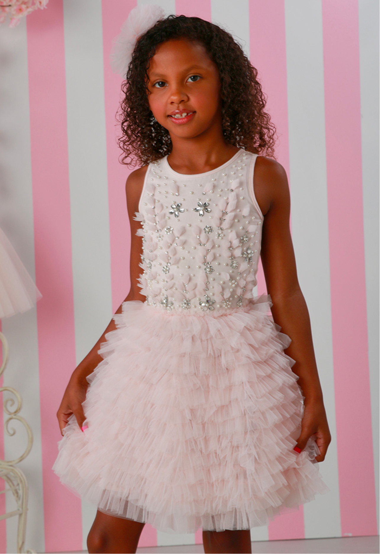 Ooh la la Jolie Blush Dress