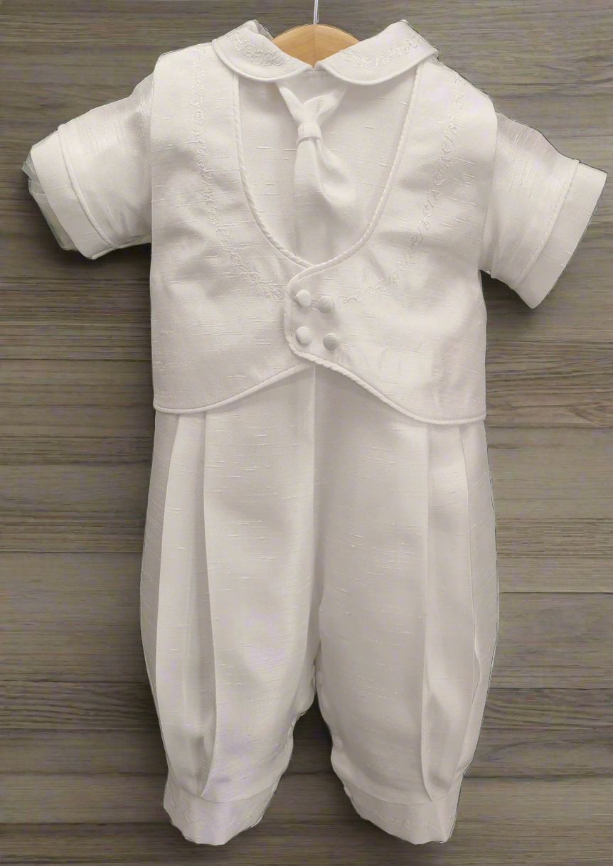 Piccolo Bacio Boy’s Sal christening suit
