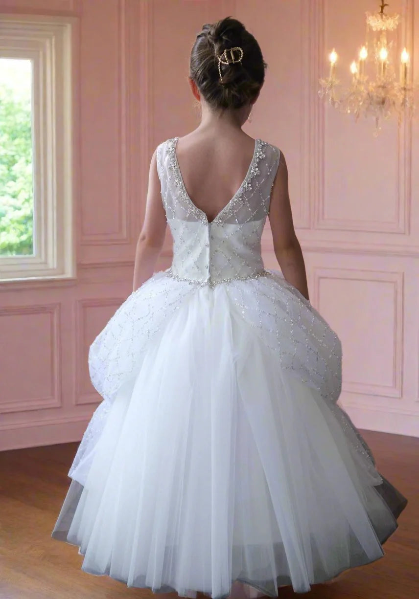 Christie Helene Belle couture communion Dress
