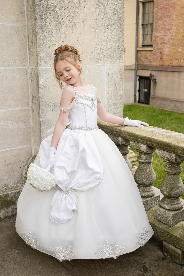 Victorian-inspired Emanuela Piccolo Bacio Communion Dress