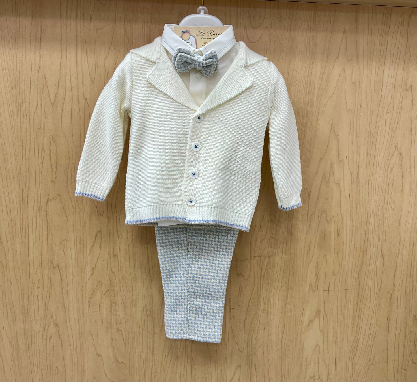 Bimbal 3pc boys pants set made in Italy 7455