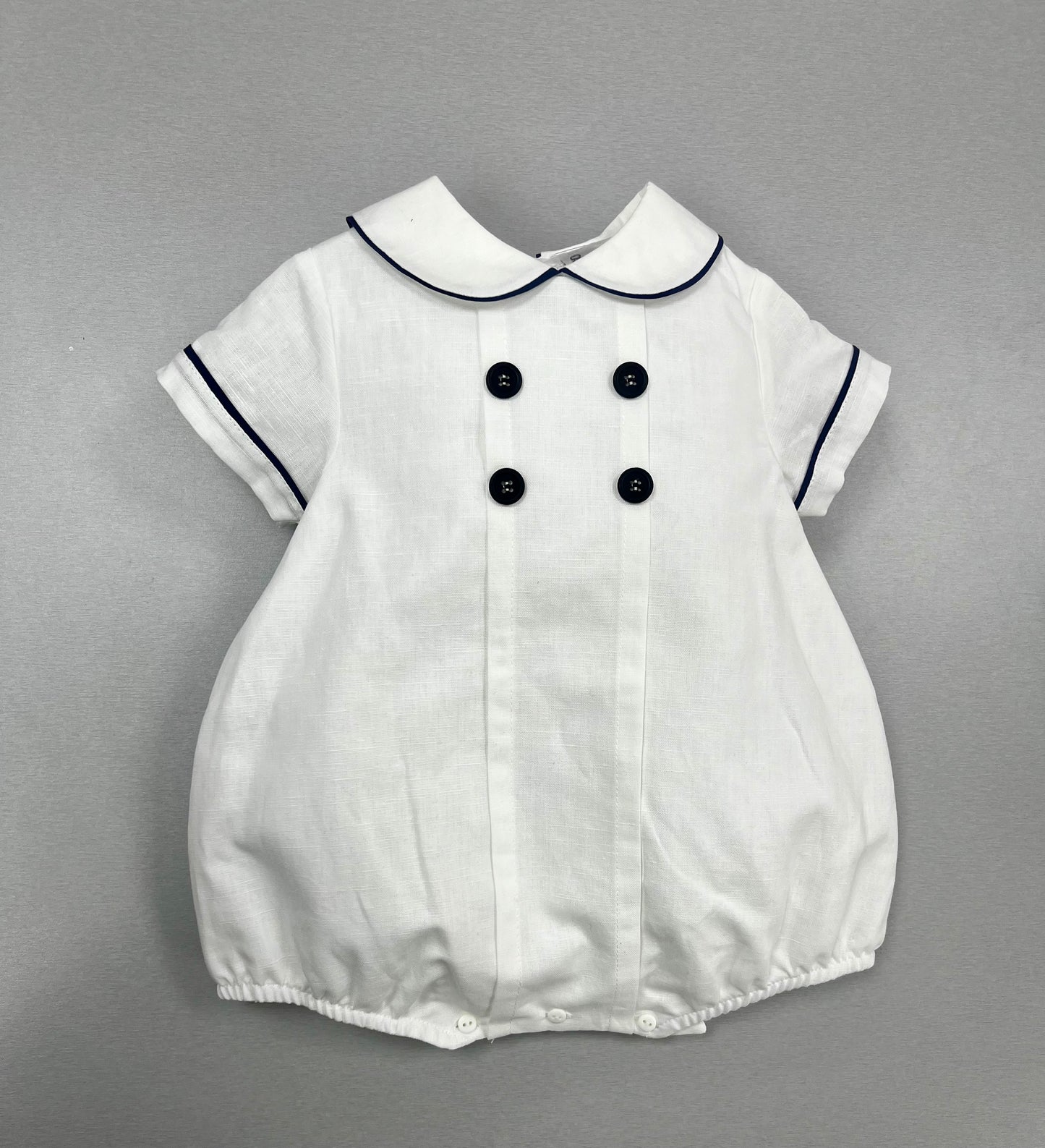 Nautical Sailor Romper for Boys | La Bavetta | Brooklyn, NY