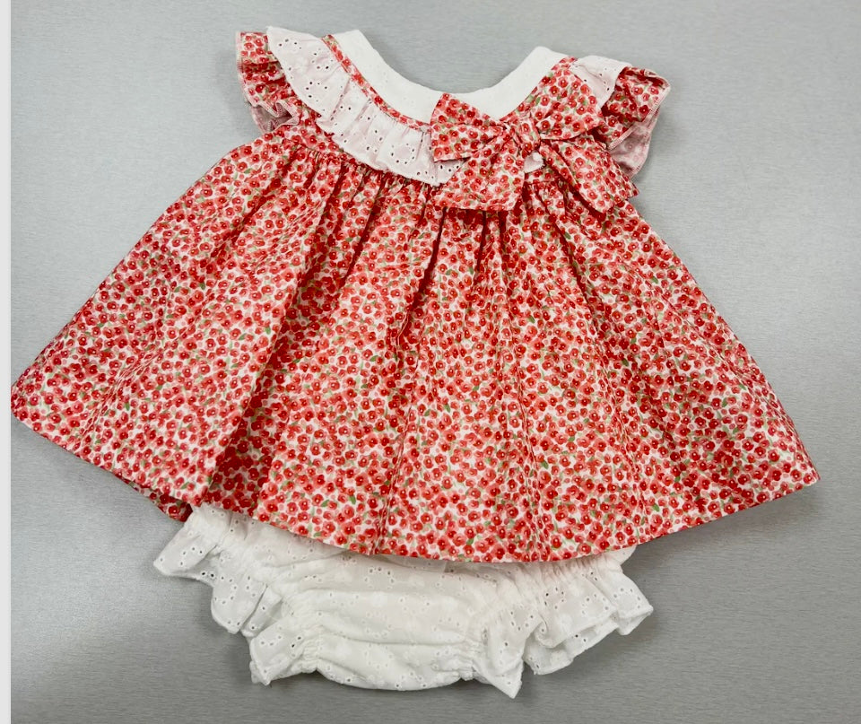 Infant Spring Season Red Dress 046-20156