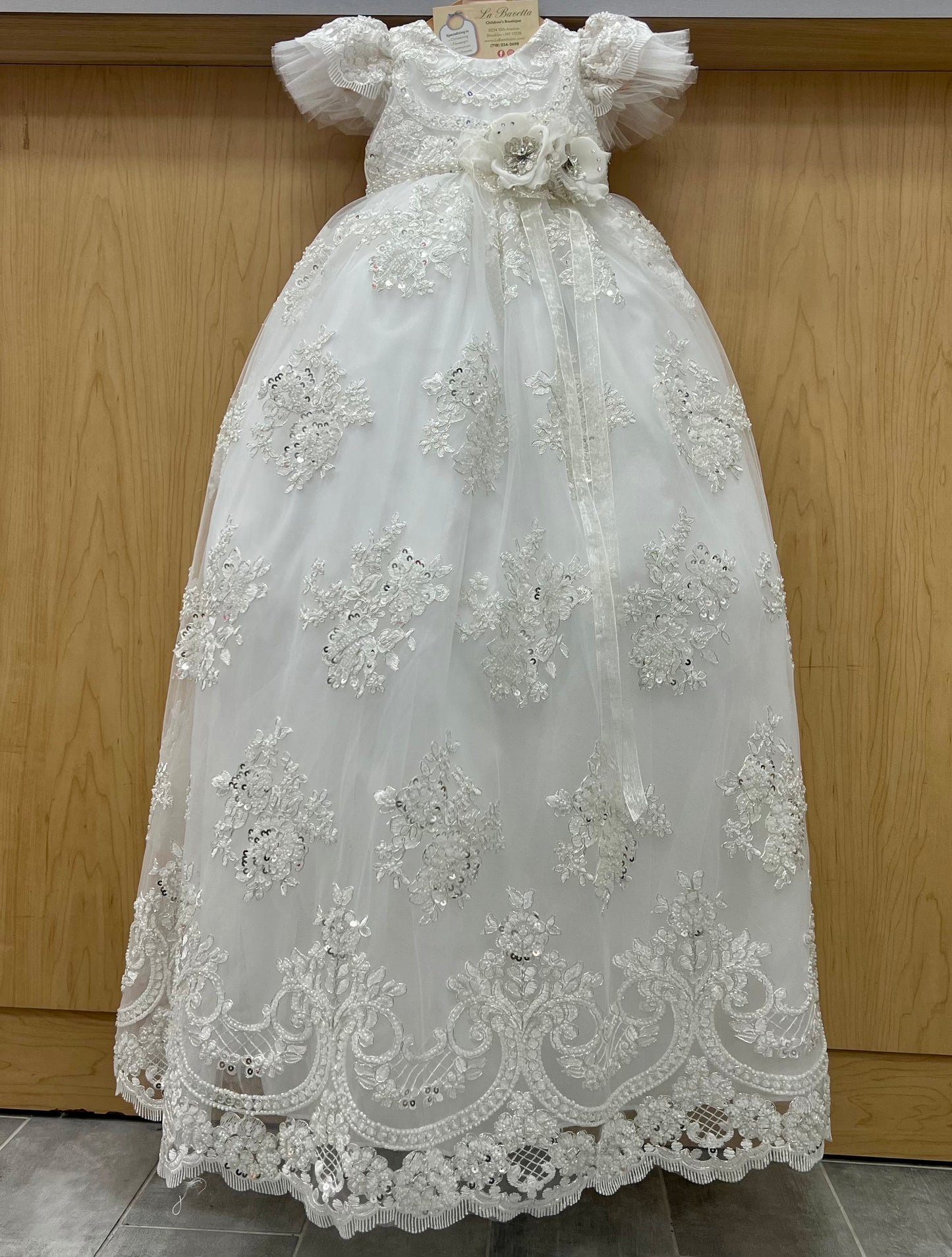 Mia christening couture Dress