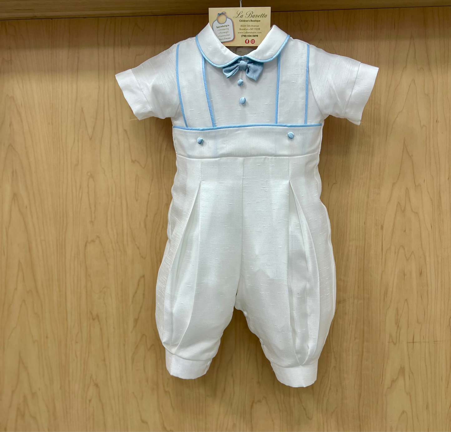Piccolo Bacio Santino Christening/ Baptism suit