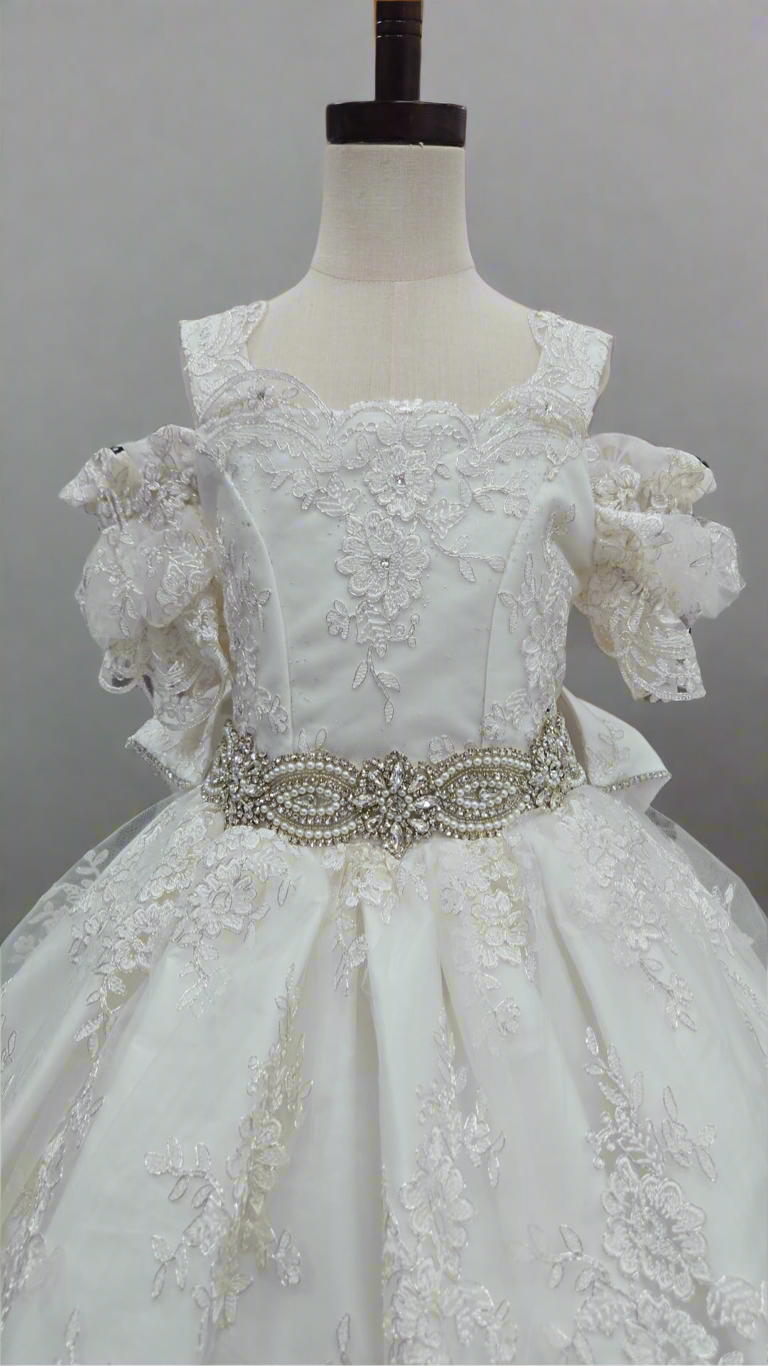 Marina custom couture communion Dress