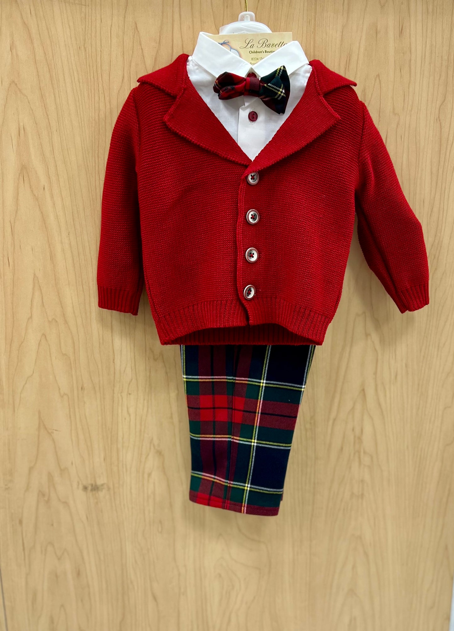 Bimbalo Made in Italy 7445 Tarten/ plaid Baby girls Dress