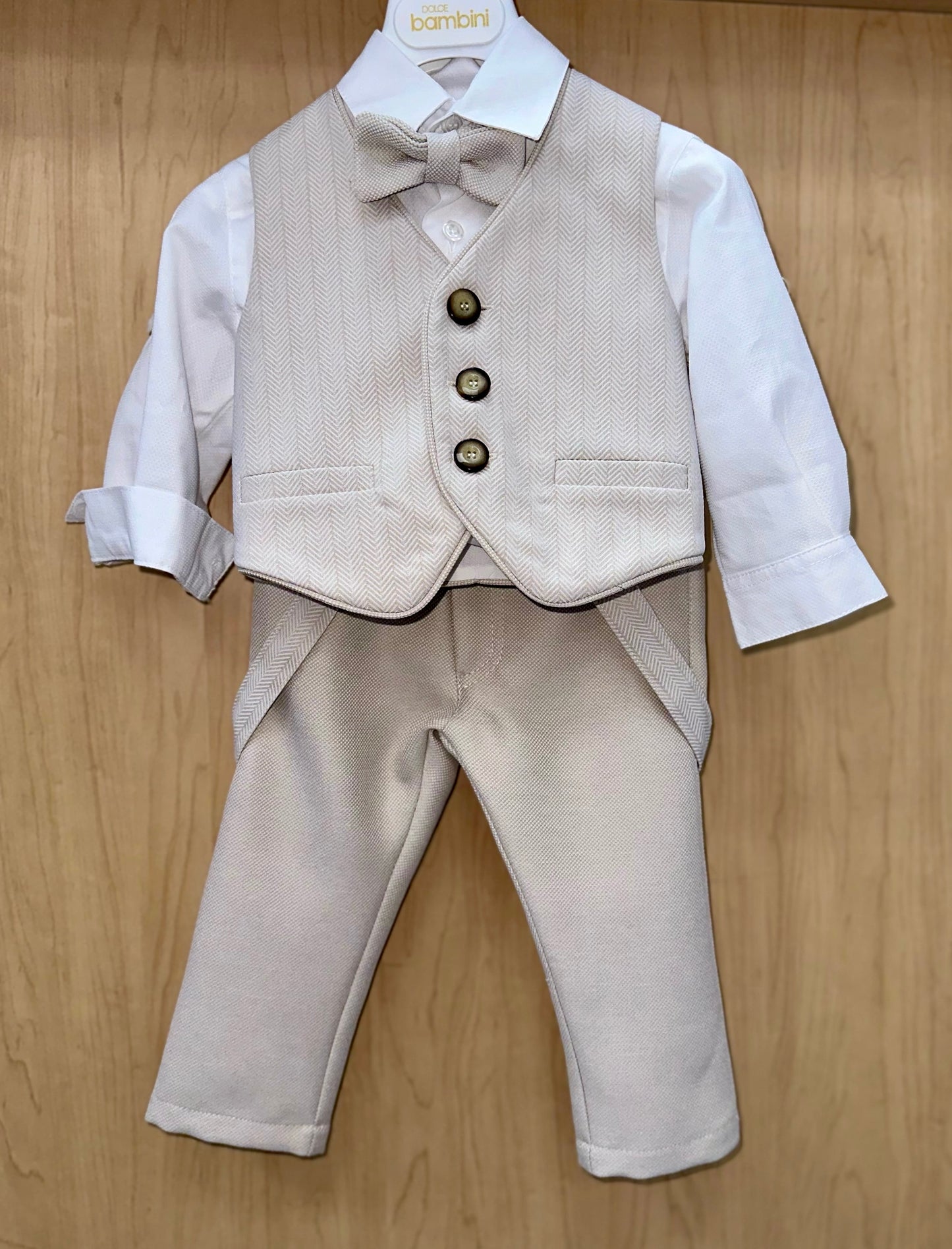 Dolce bambini 5pc boys outfit 8644 made in Europe