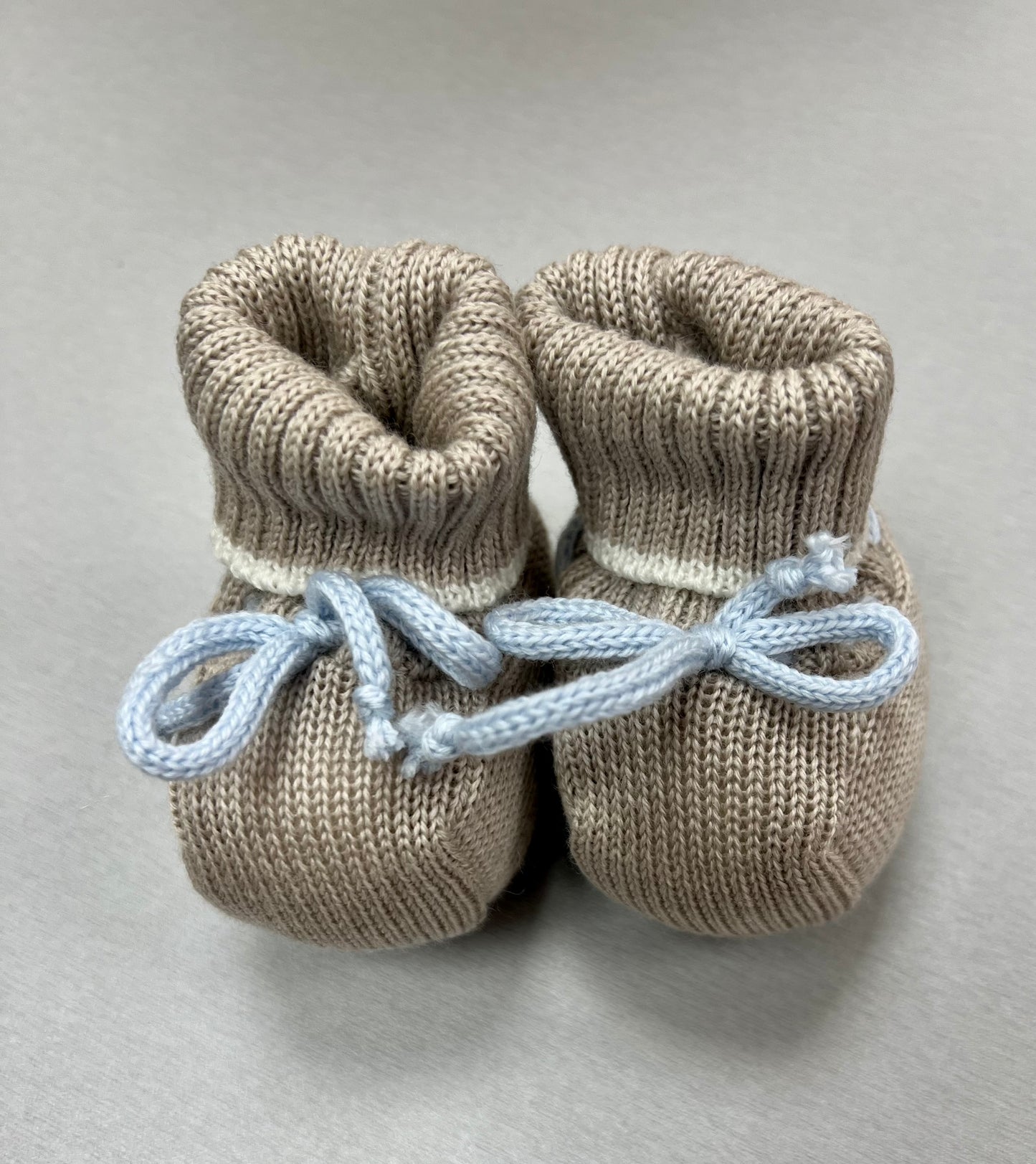 Bimbalo 6763 Beige with trimming Blue romper 4pc take me home set