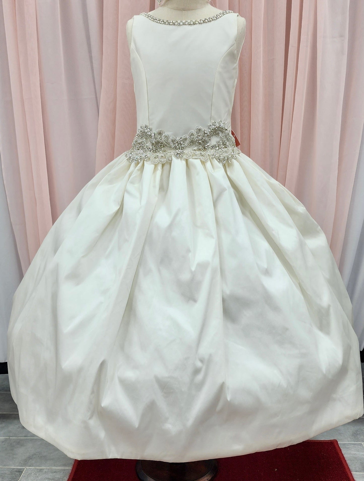 Faith Communion Gown | Girls Dress | La Bavetta | New York City