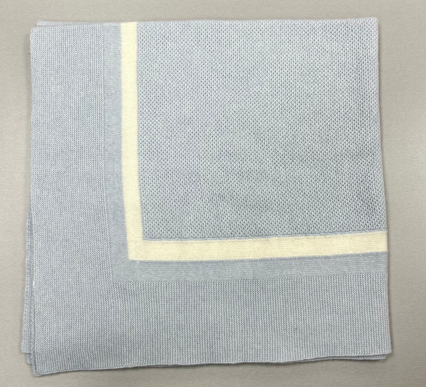 DK131 boys baby blue & ivory take me home set