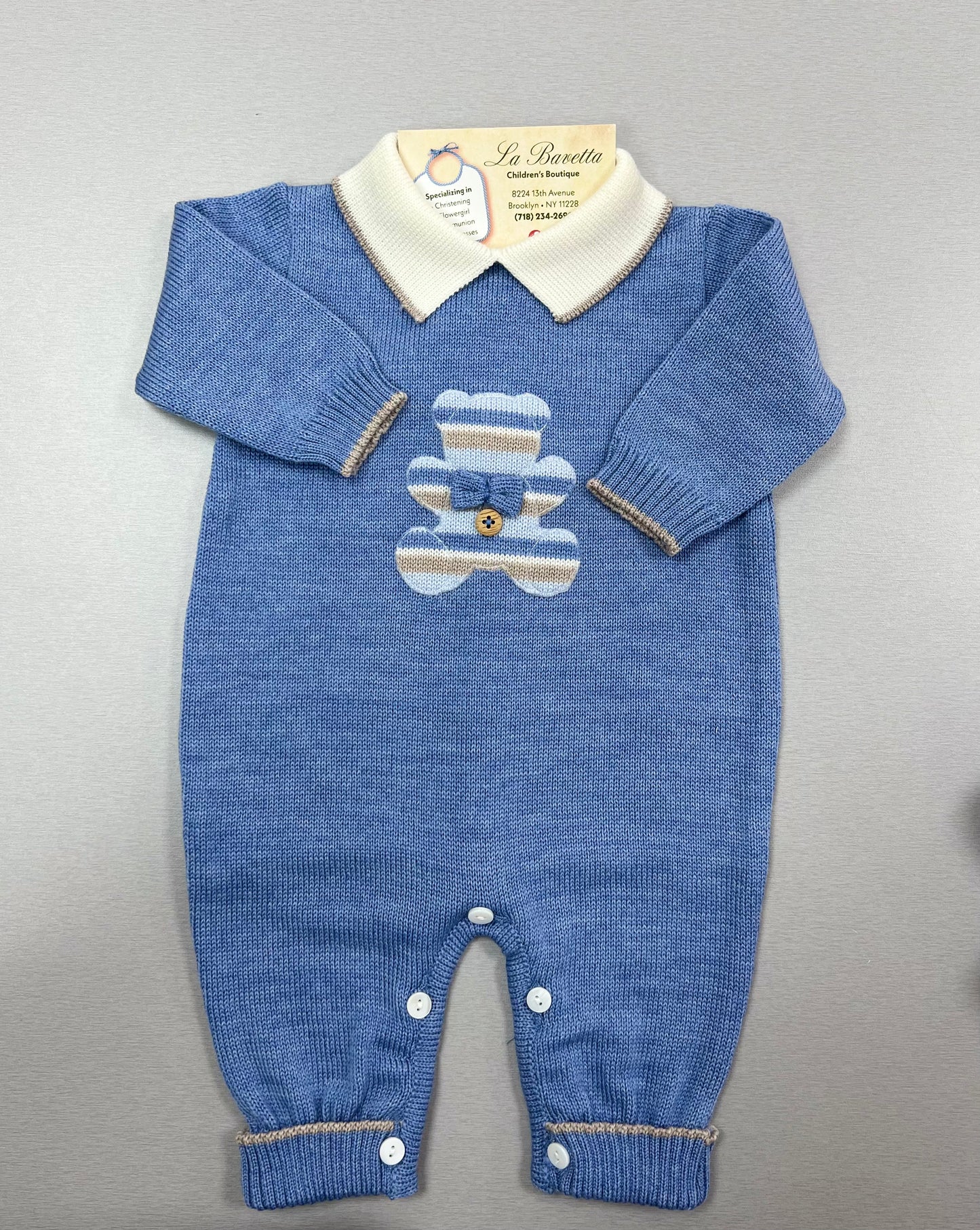 Baby boy take me home set made in Italy 6783