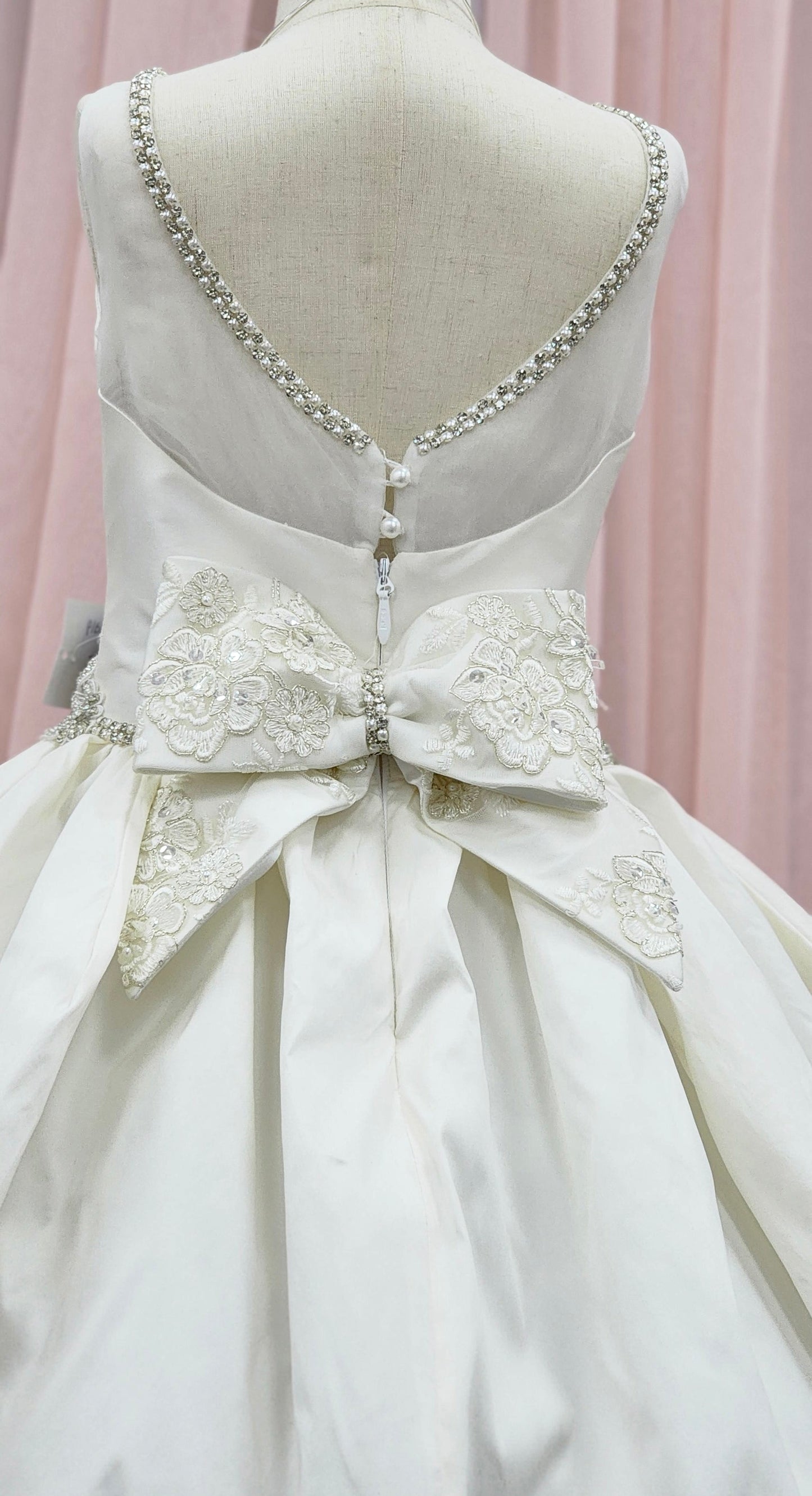 Faith Communion Gown | Girls Dress | La Bavetta | New York City