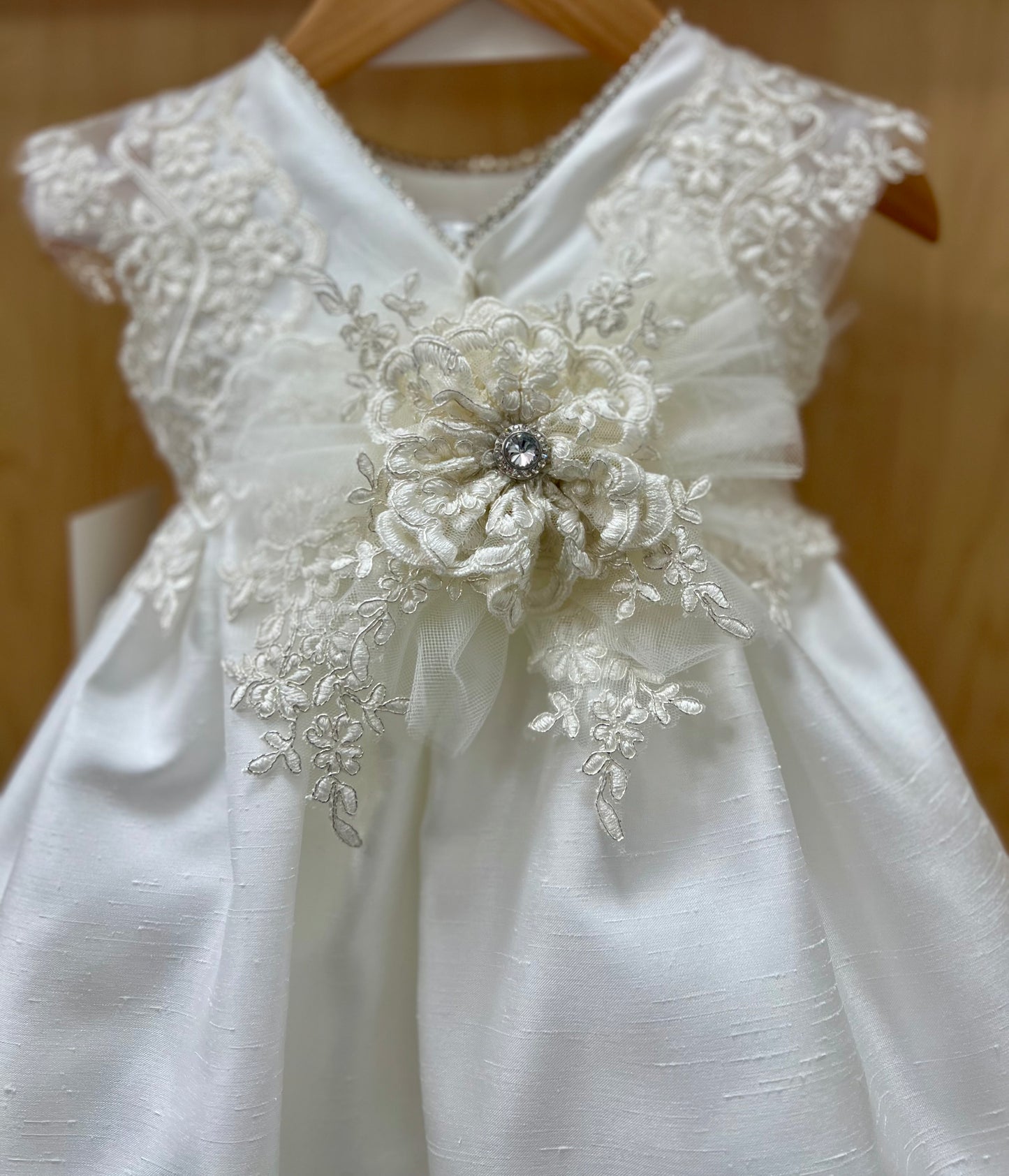 Piccolo Bacio Maggie christening Dress