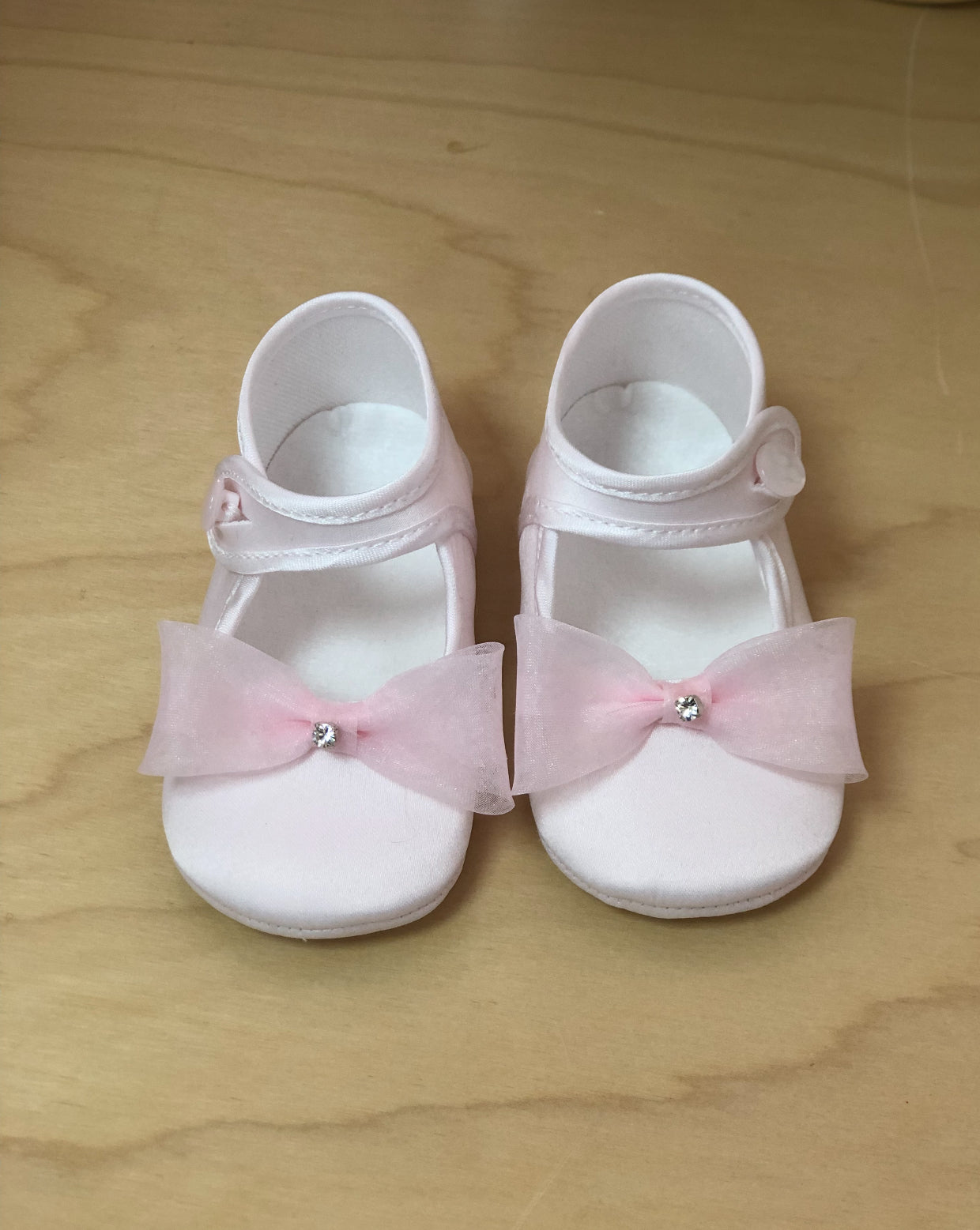 Baby Girl Pink soft shoes Made in Italy