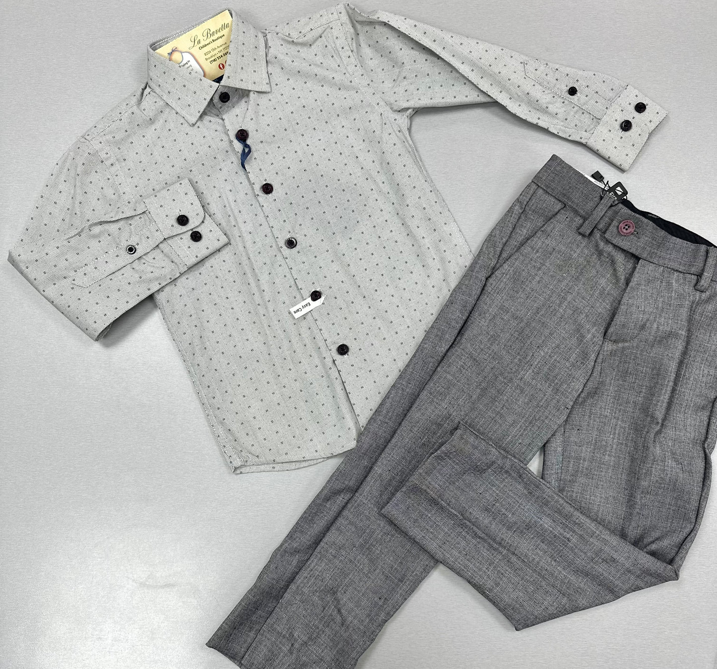 Leo & zachary Boys Suit BLZ 426