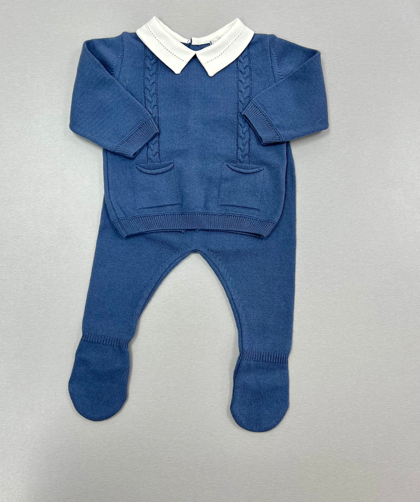 Dk104 boys 2pc knit pants set
