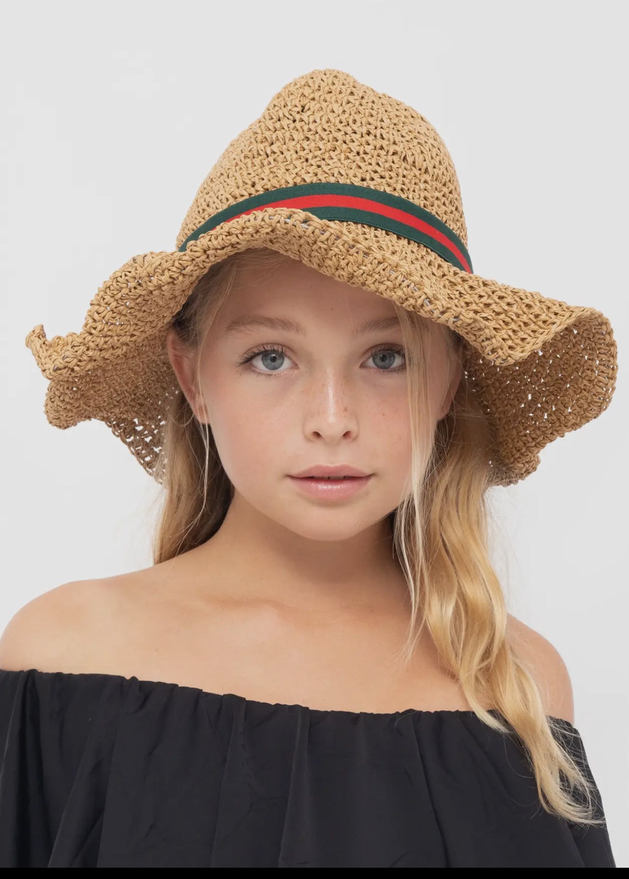 Straw GG hat