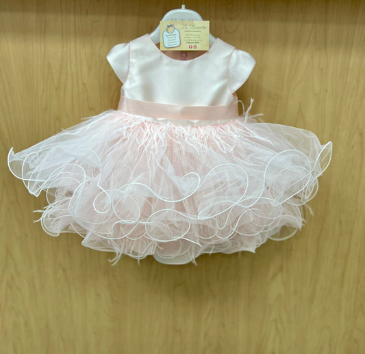 Bimabalo  Blush/Pink 1st Birthday Party Dress 7419