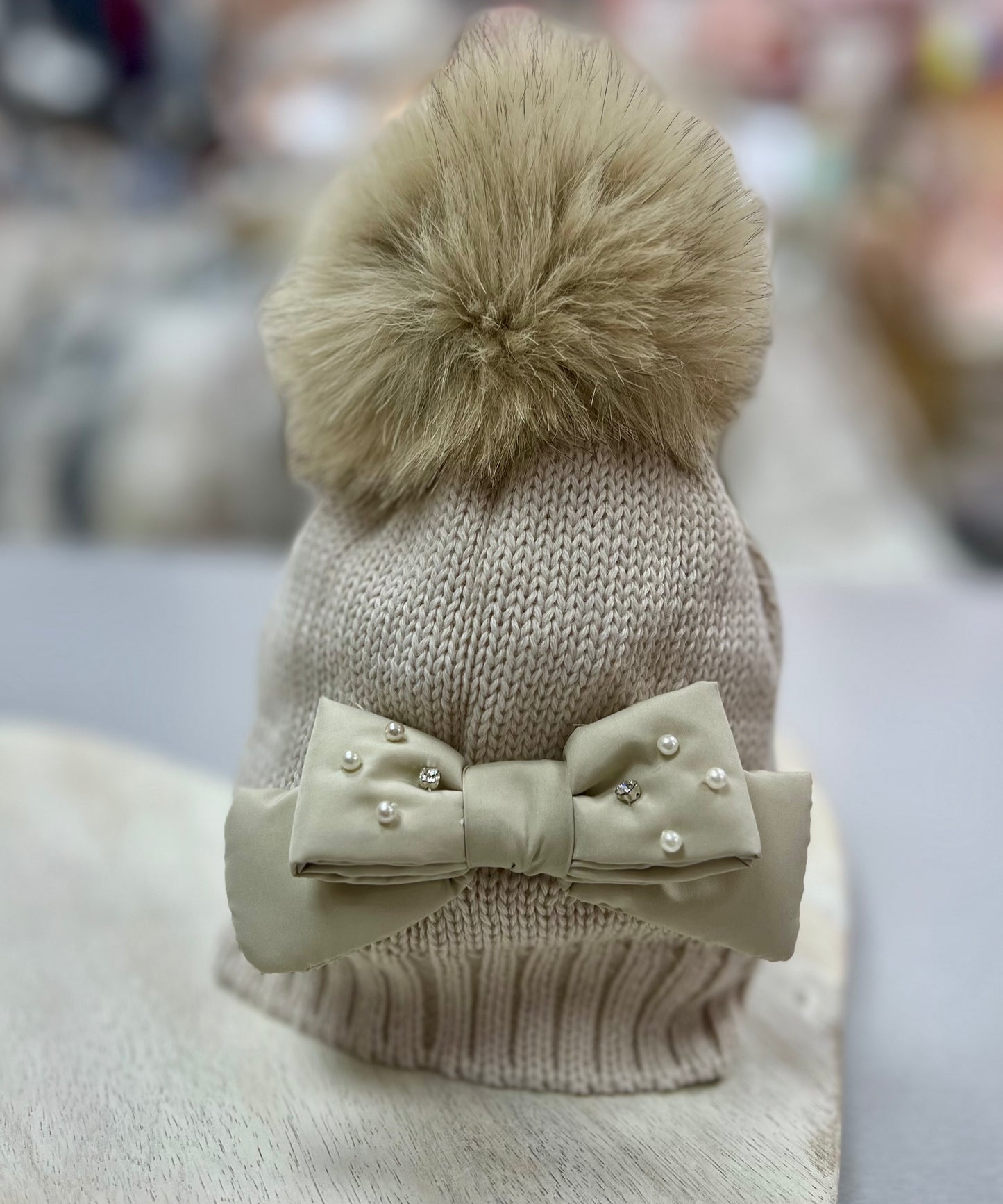 Bimbalo Italian Hat with Fox Fur A4-06